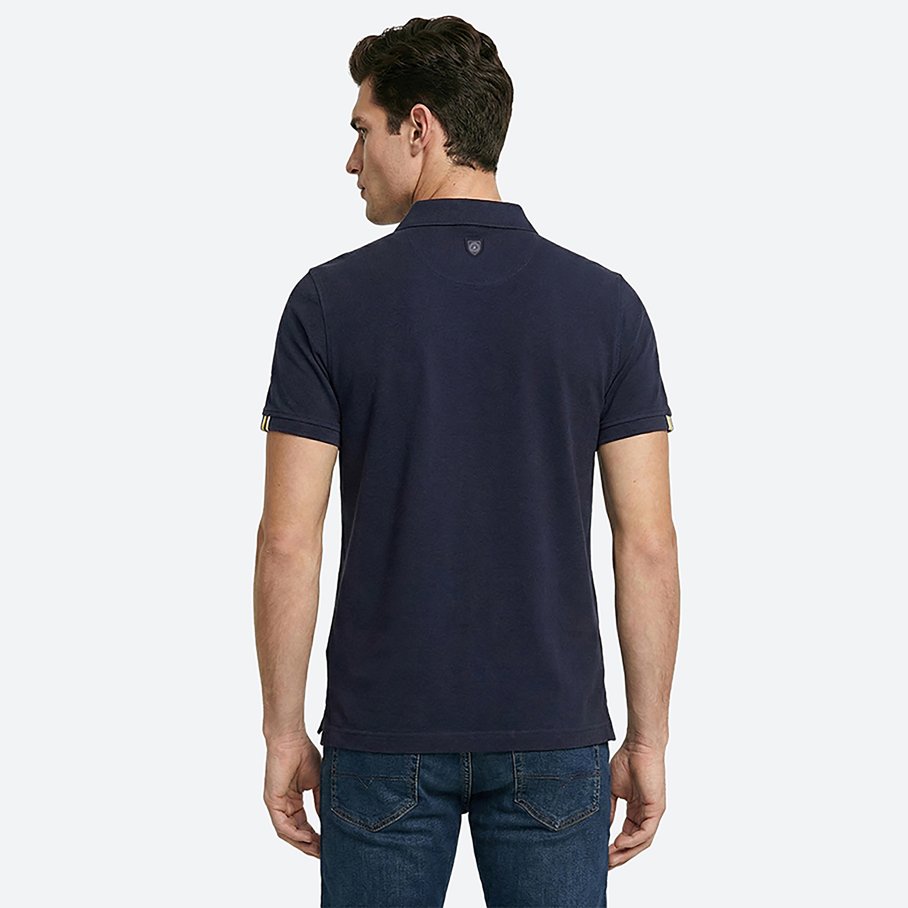 Beverly Hills Polo Club Plain Collared Short Sleeves Men's Polo T-Shirt-men-clothing-tshirtsandpolos-polos-image-4