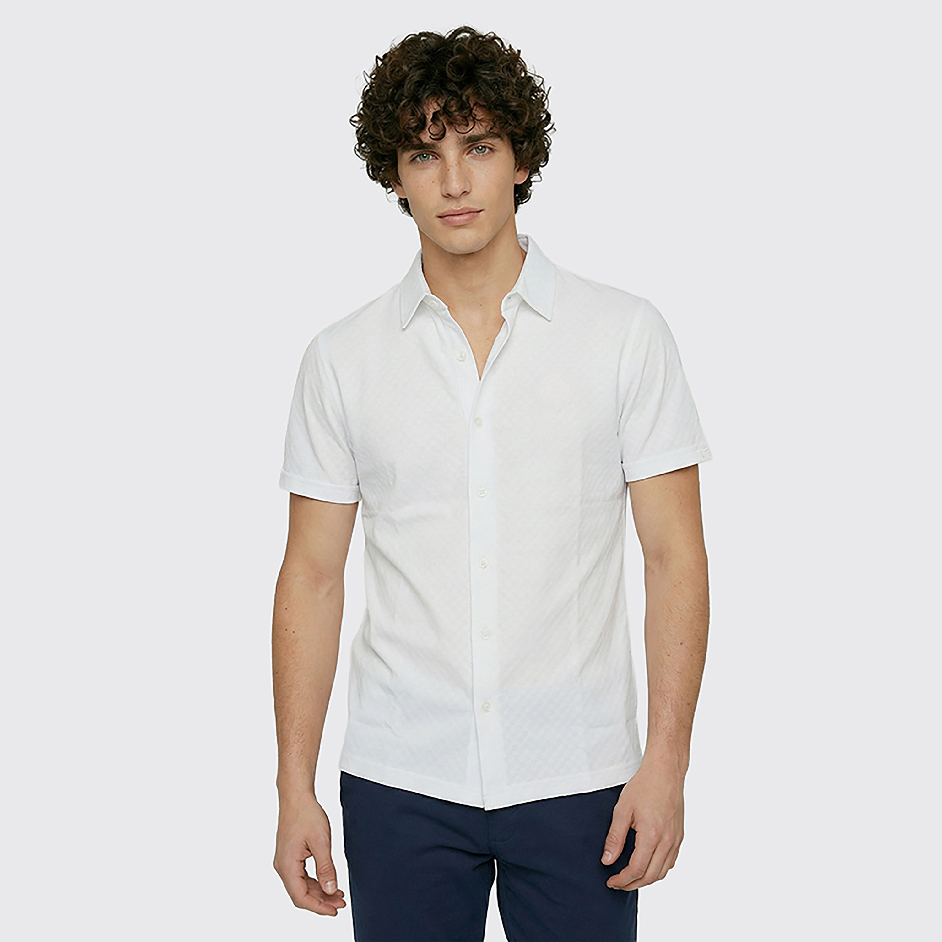 قميص رجالي بأكمام قصيرة وياقة كلاسيكية وقماش بارز من بيفرلي هيلز بولو كلوب-men-clothing-shirts-image-9