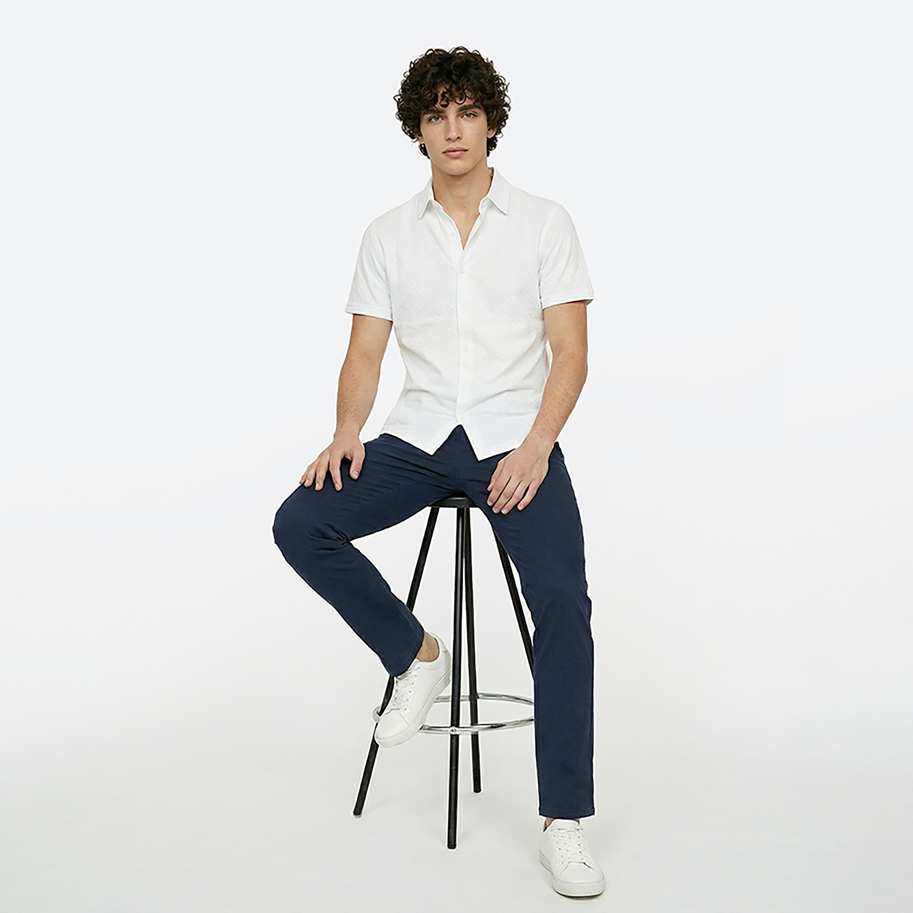 قميص رجالي بأكمام قصيرة وياقة كلاسيكية وقماش بارز من بيفرلي هيلز بولو كلوب-men-clothing-shirts-image-10