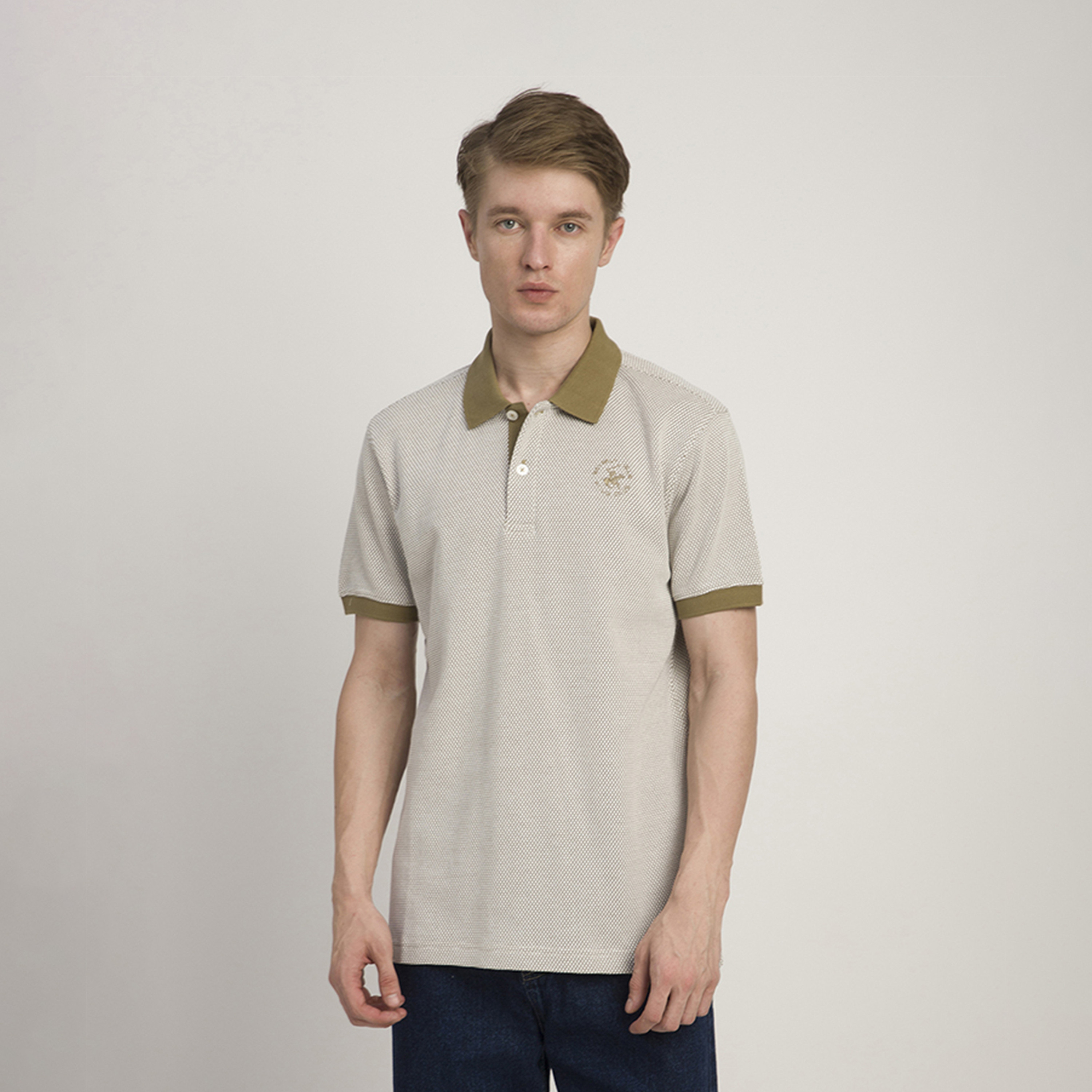 Beverly Hills Polo Club Embroidered Collared Short Sleeves Polo T-shirt-men-clothing-tshirtsandpolos-polos-image-1