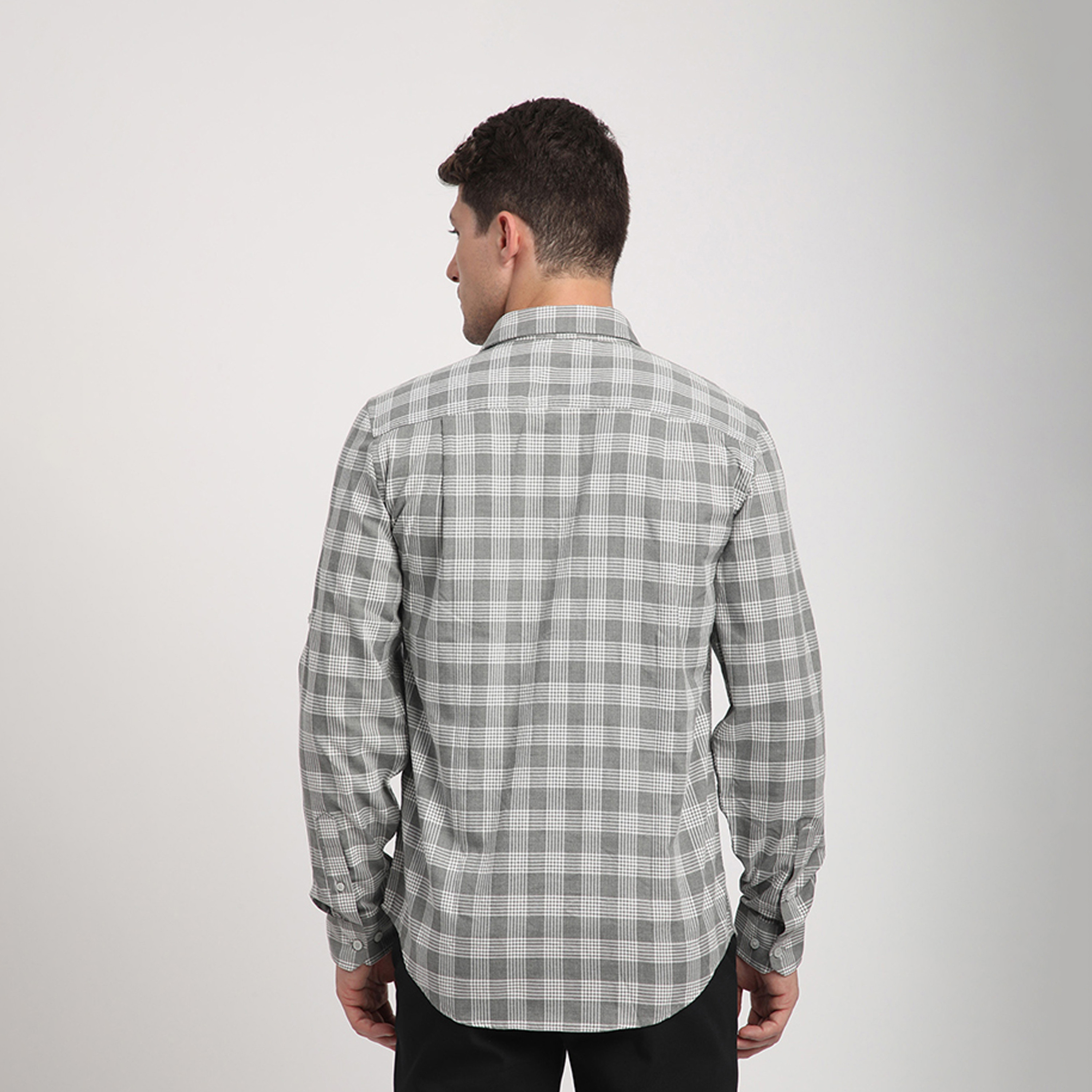 Beverly Hills Polo Club Regular Fit Checked Collared Long Sleeves Shirt-men-clothing-shirts-image-4