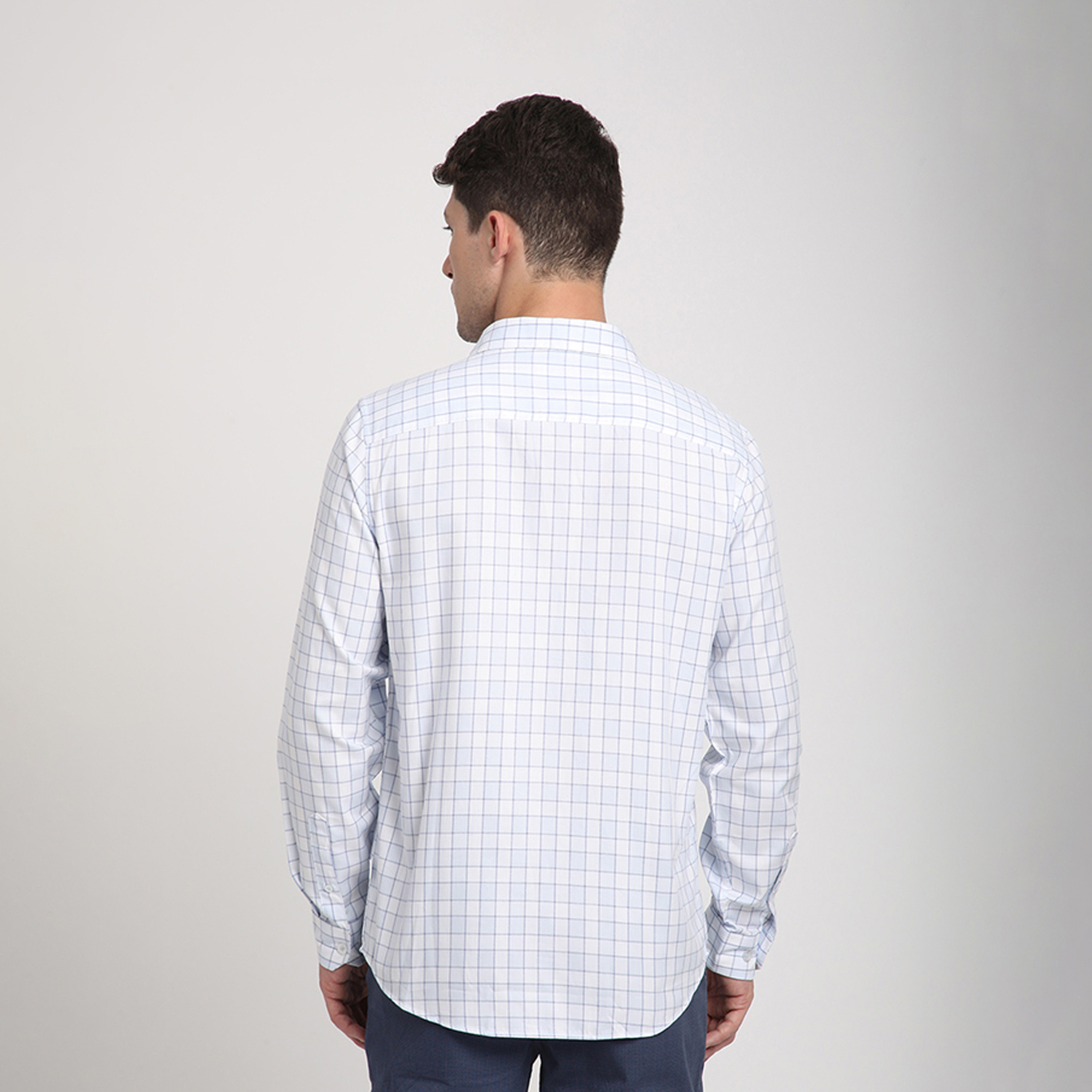 Beverly Hills Polo Club Regular Fit Checked Collared Long Sleeves Shirt-men-clothing-shirts-image-4