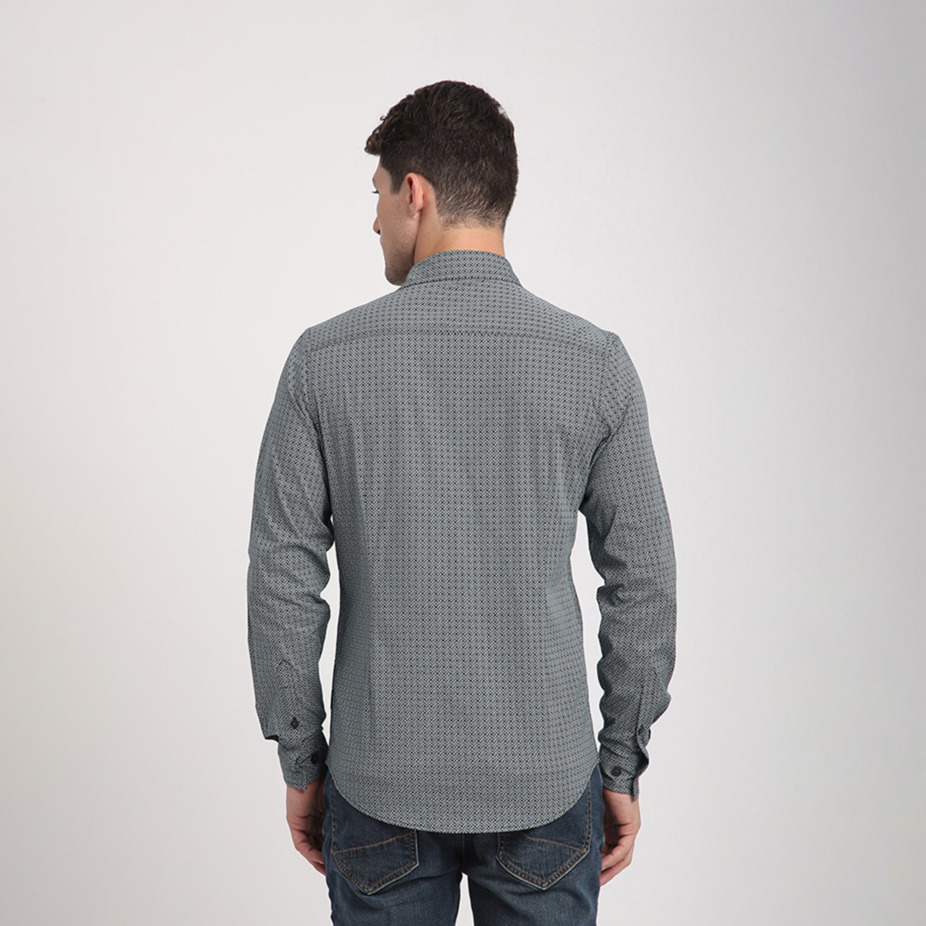 Beverly Hills Polo Club Regular Fit -Blank- Collared Long Sleeves Shirt-men-clothing-shirts-image-4