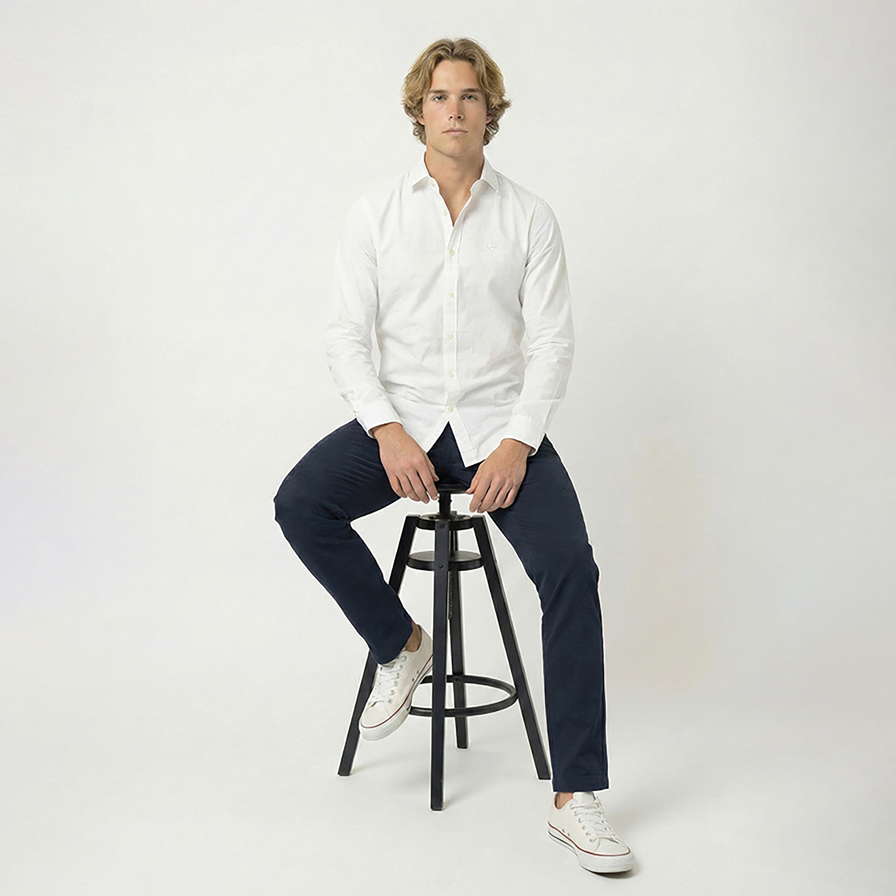 قميص رجالي بقصة عادية وياقة سادة وأكمام طويلة من بيفرلي هيلز بولو كلوب-men-clothing-shirts-image-6