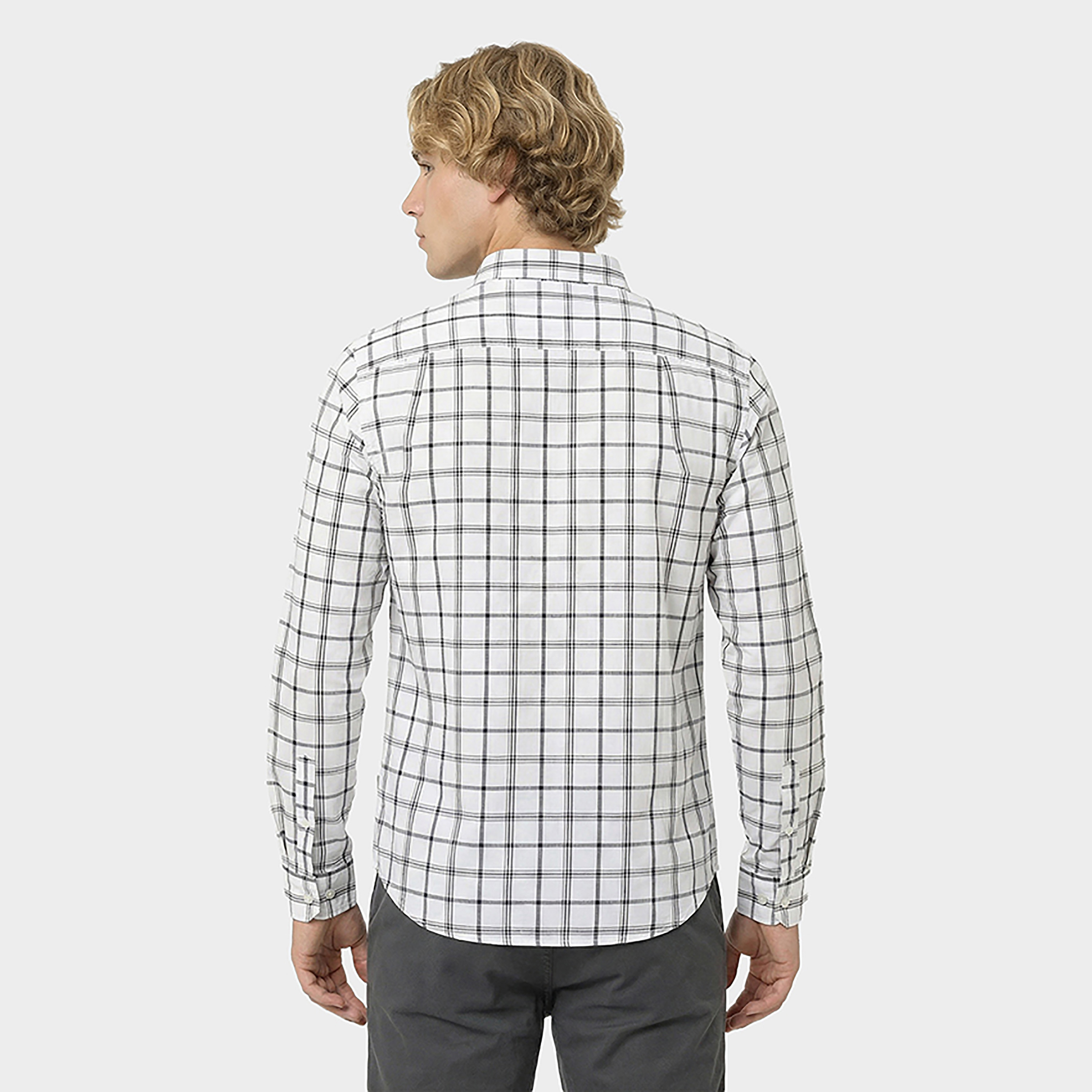 Beverly Hills Polo Club Regular Fit Checked Collared Long Sleeves Men's Shirt-men-clothing-shirts-image-8