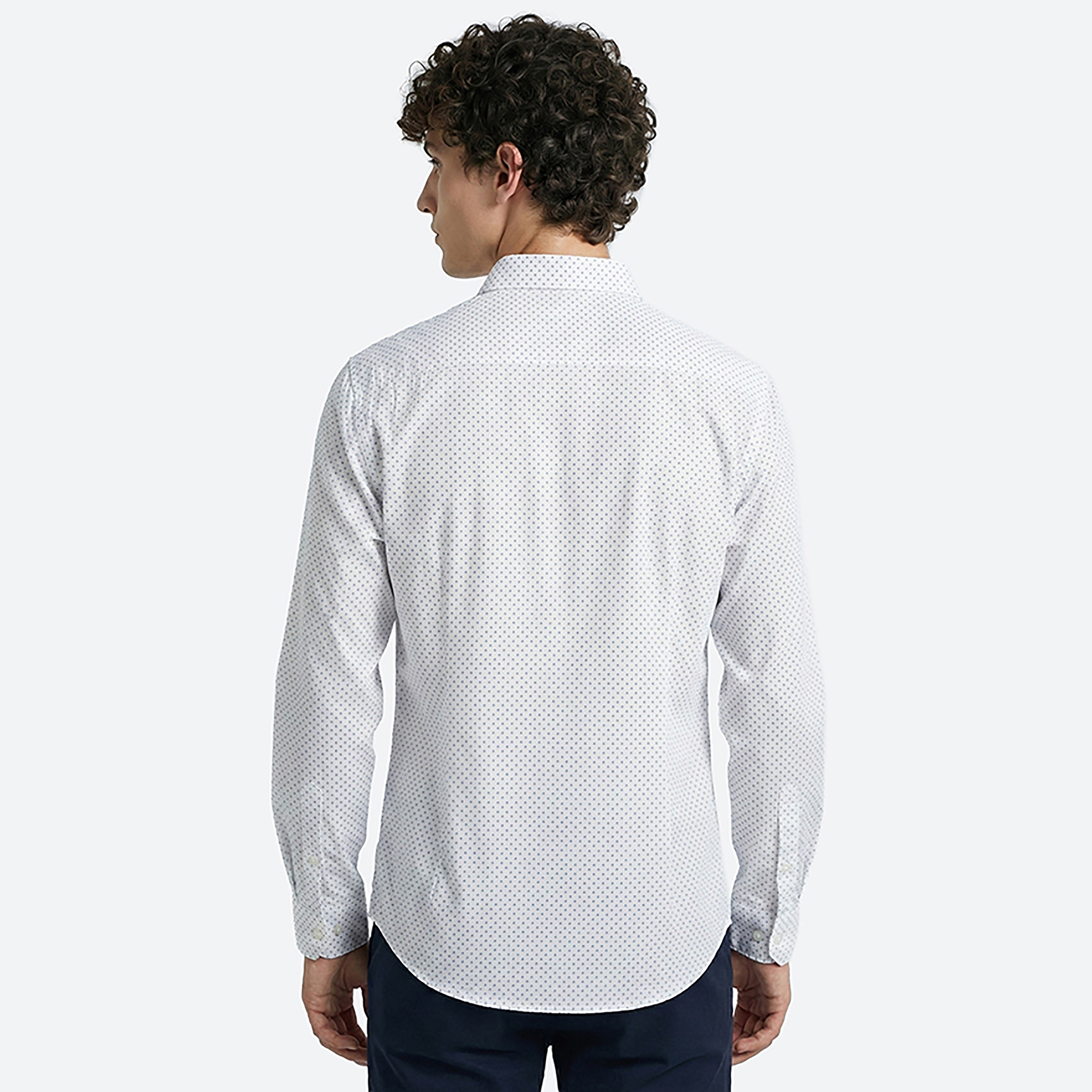 Beverly Hills Polo Club Regular Fit Printed Collared Long Sleeves Men's Shirt-men-clothing-shirts-image-4