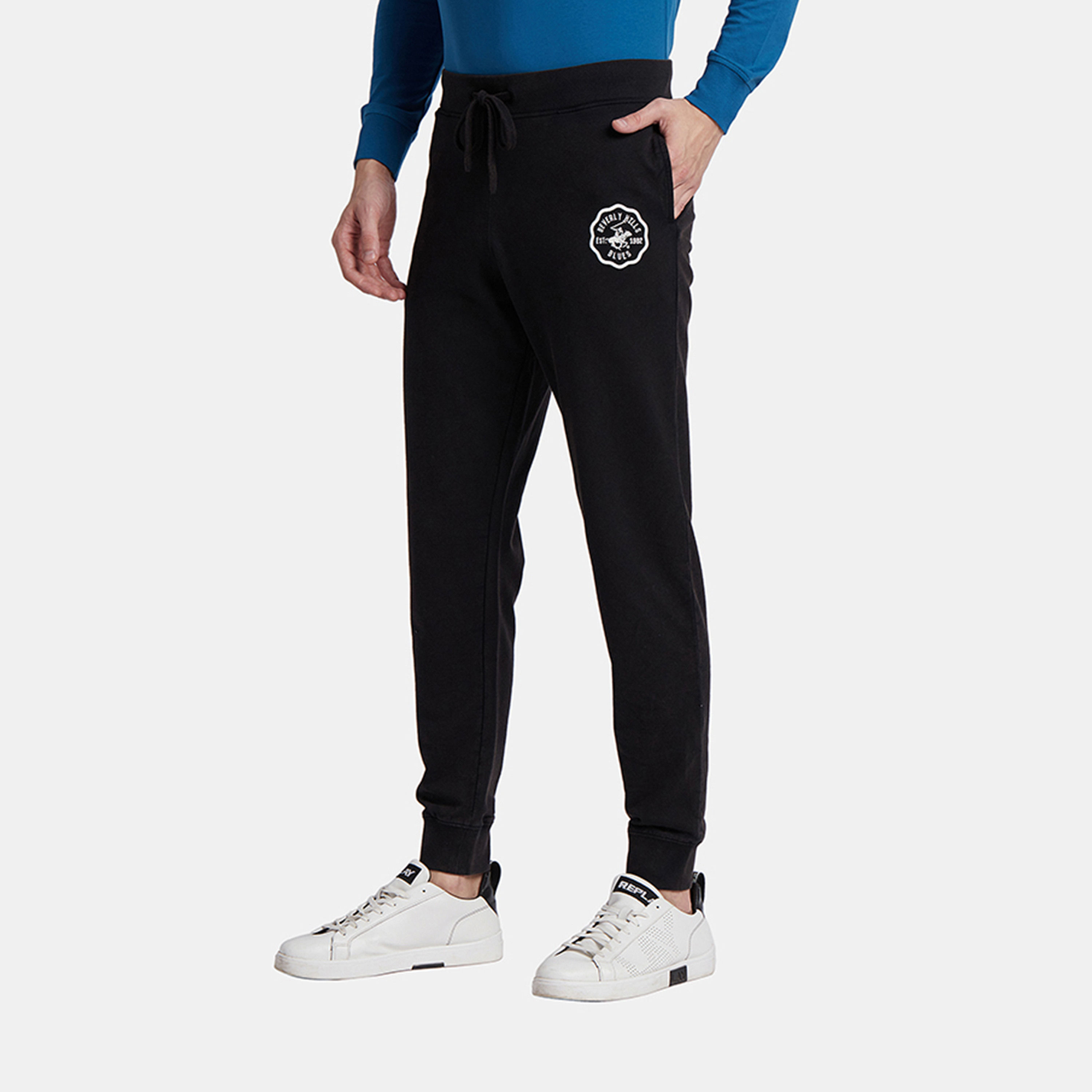 Beverly Hills Polo Club Logo High-Rise Slip On Joggers-men-clothing-bottoms-joggers-image-2