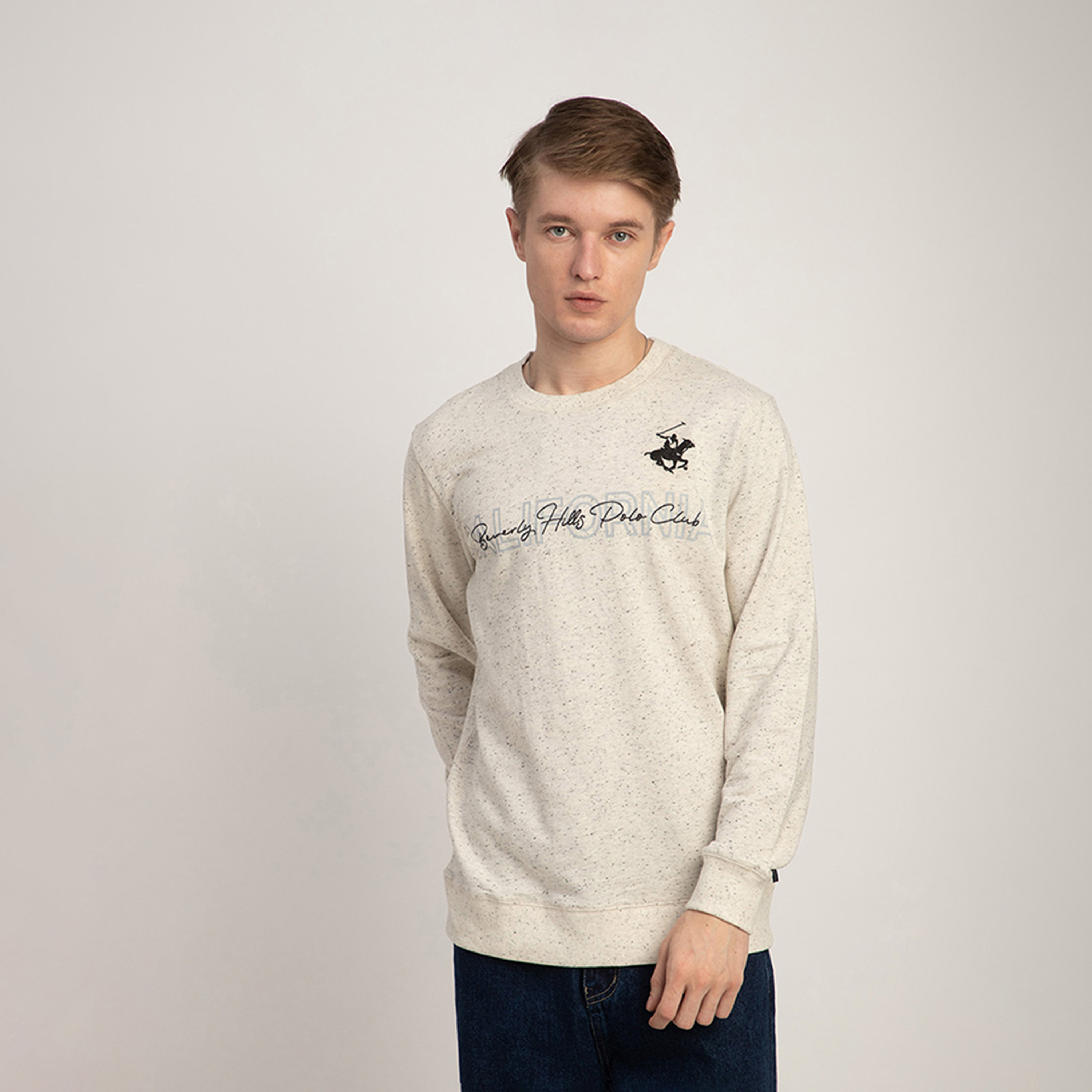 Beverly Hills Polo Club Embroidered Round Neck Long Sleeves Sweatshirt-men-winterwear-hoodiesandsweatshirts-image-1