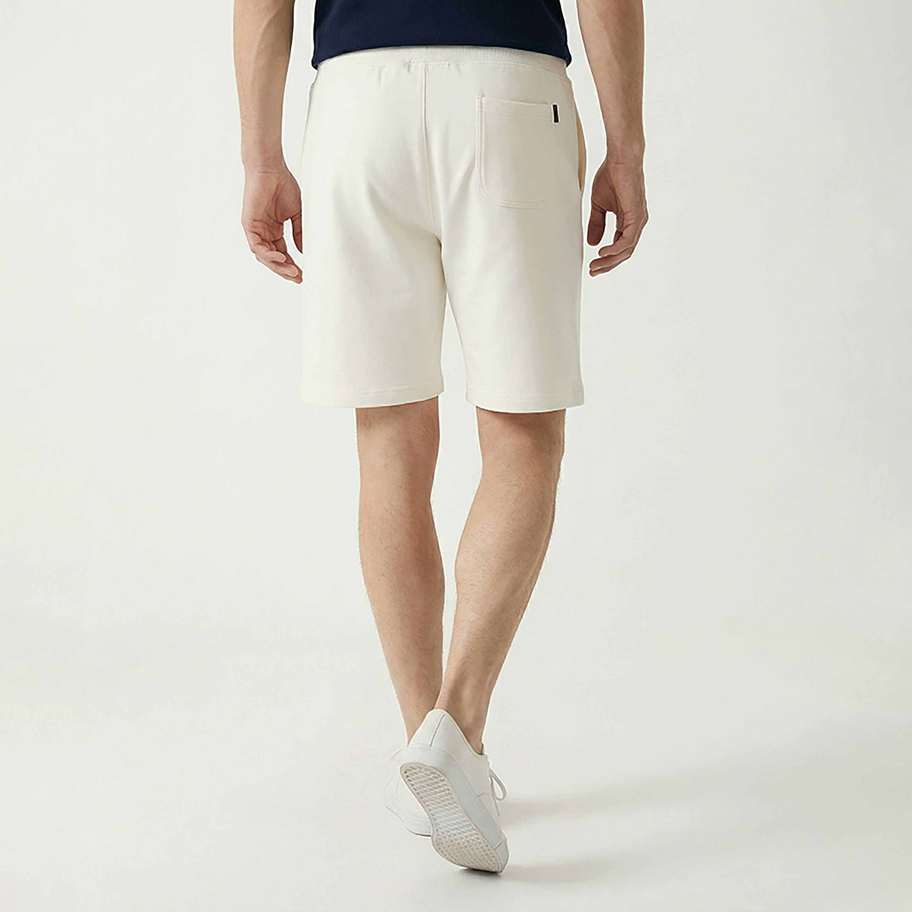 Beverly Hills Polo Club Plain Mid Rise Drawstring Men's Shorts-men-clothing-bottoms-shorts-image-4