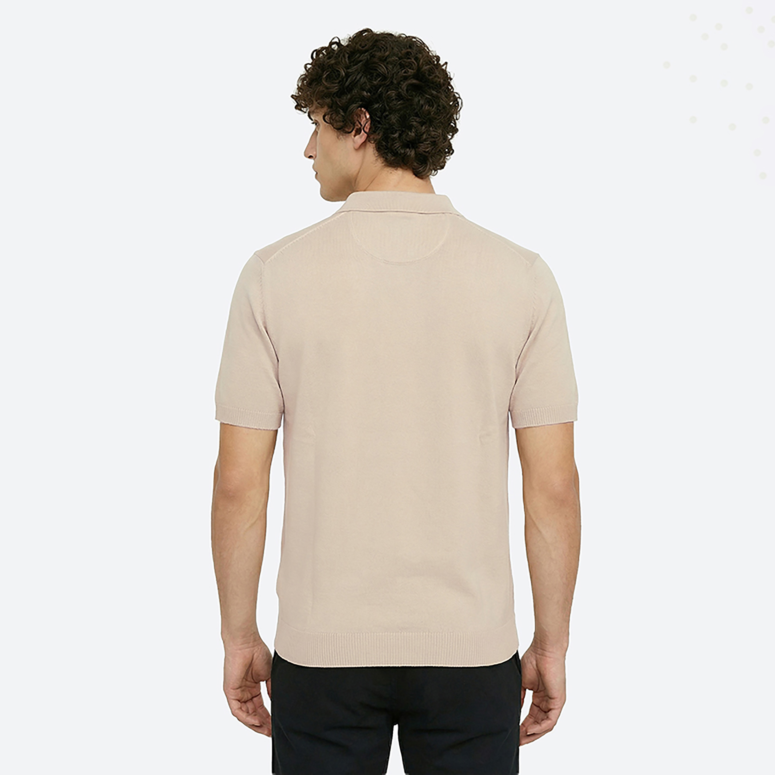 تي شيرت بولو رجالي سادة بأكمام قصيرة وياقة من بيفرلي هيلز بولو كلوب-men-clothing-tshirtsandpolos-polos-image-8
