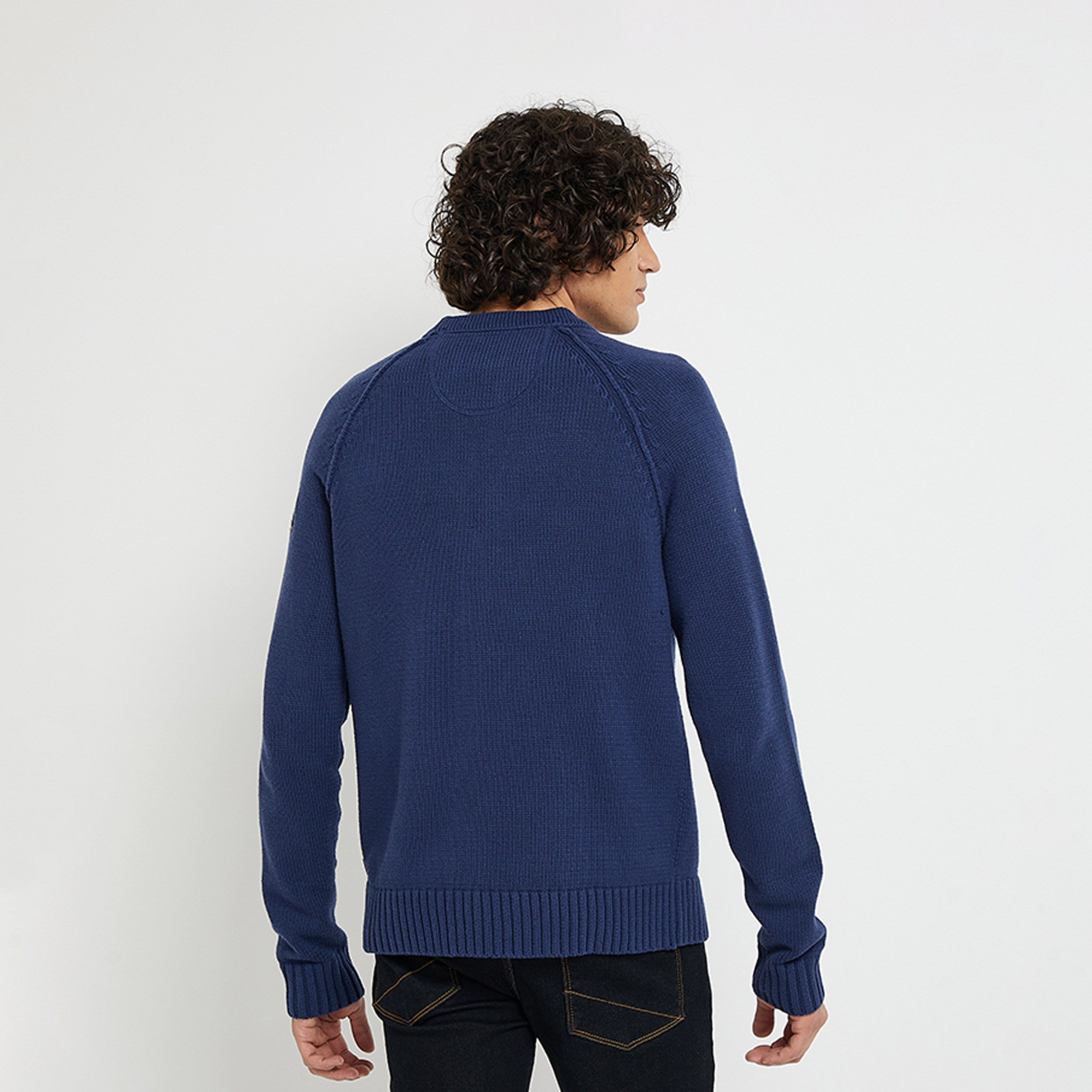 Beverly Hills Polo Club Men's Solid Shrug Cardigan-men-clothing-sweatersandpullovers-image-2