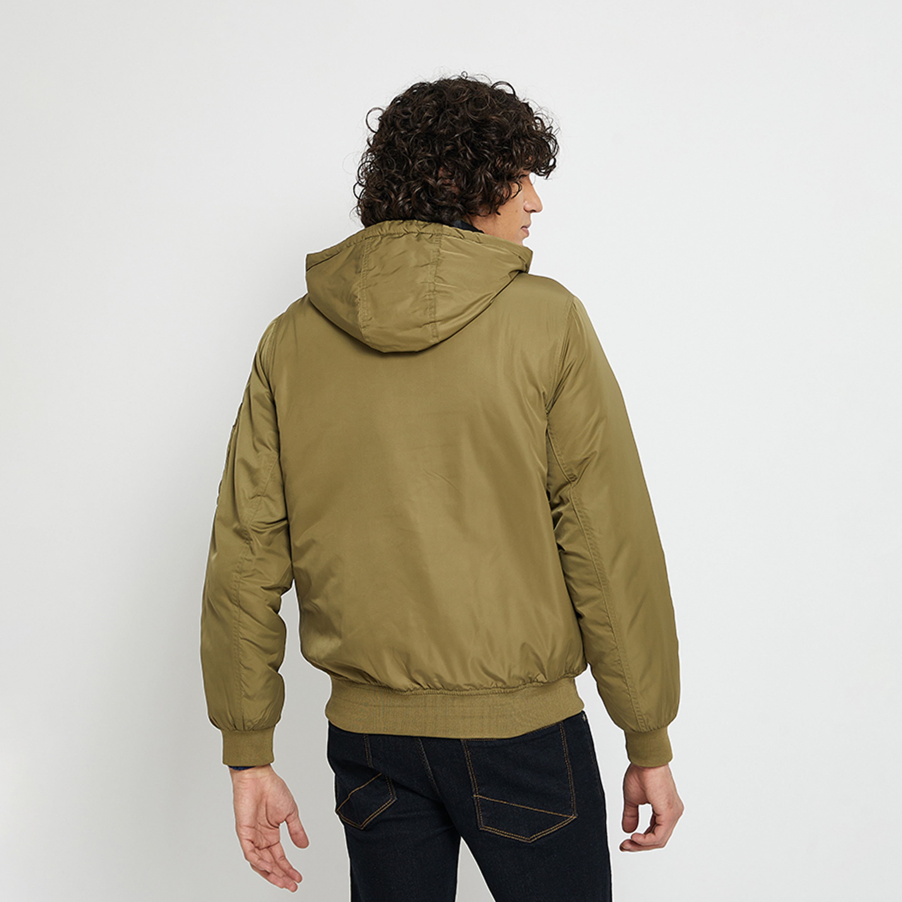 Beverly Hills Polo Club Men's Solid Bomber Jacket-men-clothing-jacketsandblazers-jackets-image-2