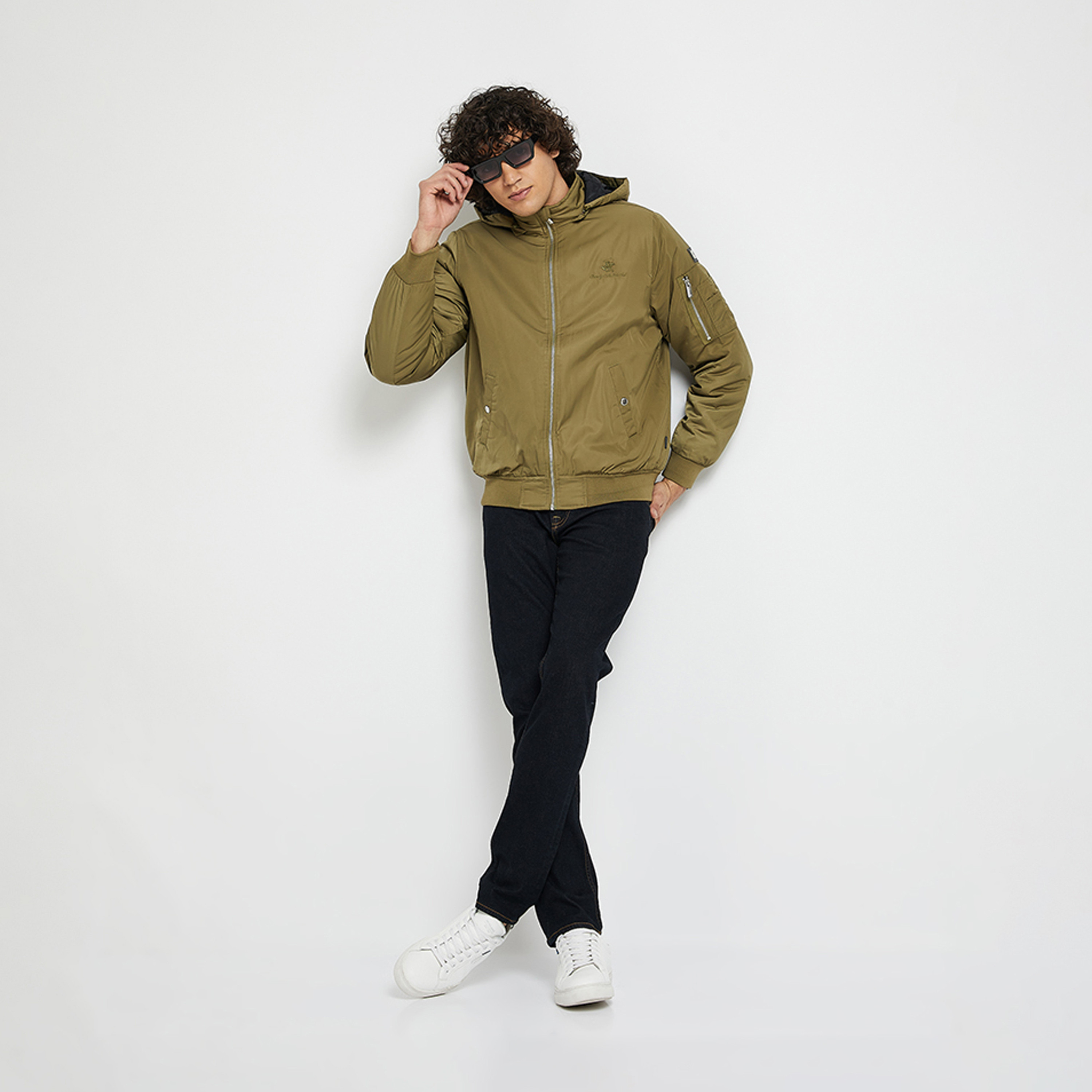 Beverly Hills Polo Club Men's Solid Bomber Jacket-men-clothing-jacketsandblazers-jackets-image-4