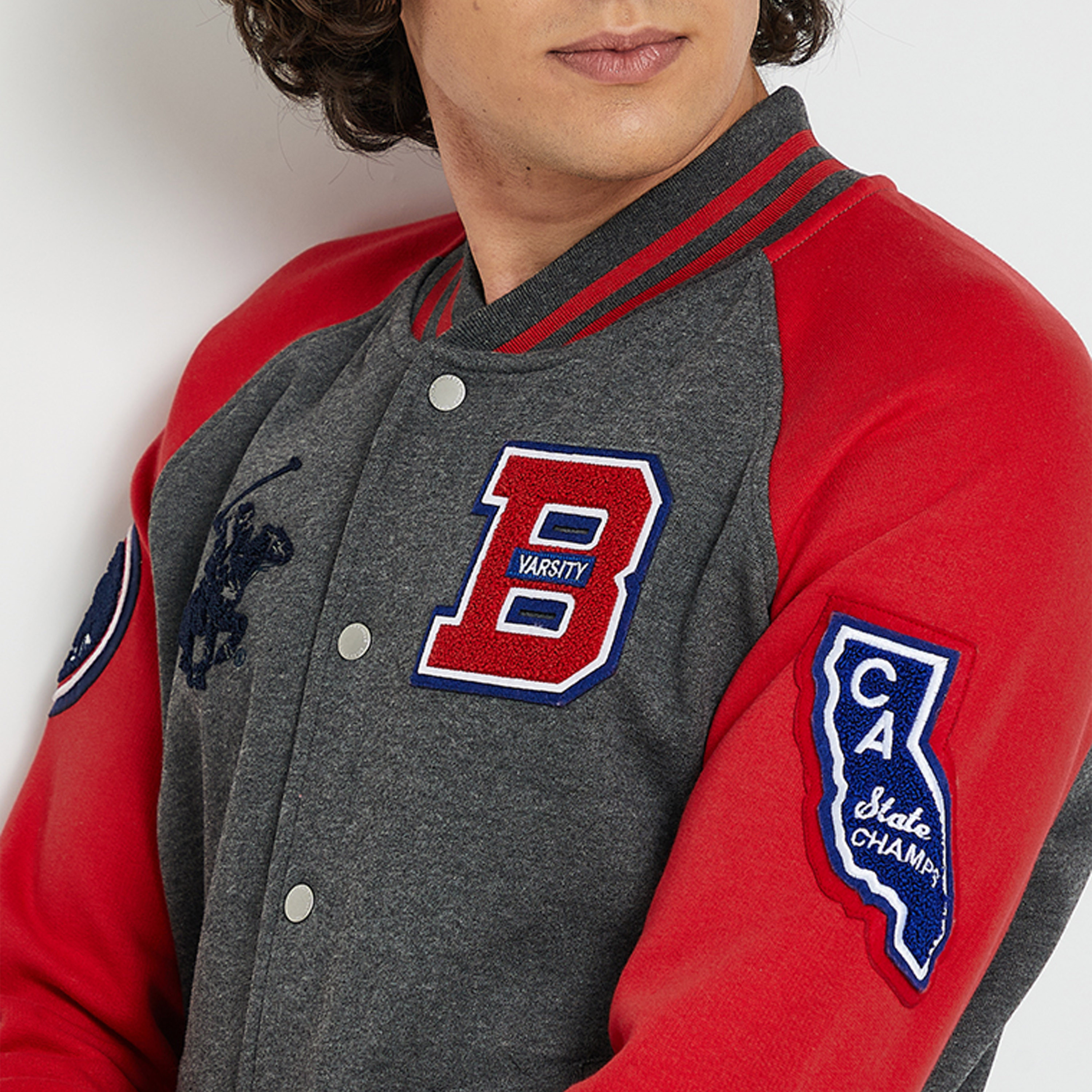 Beverly Hills Polo Club Men's Logo Varsity Jacket-men-clothing-jacketsandblazers-jackets-image-3