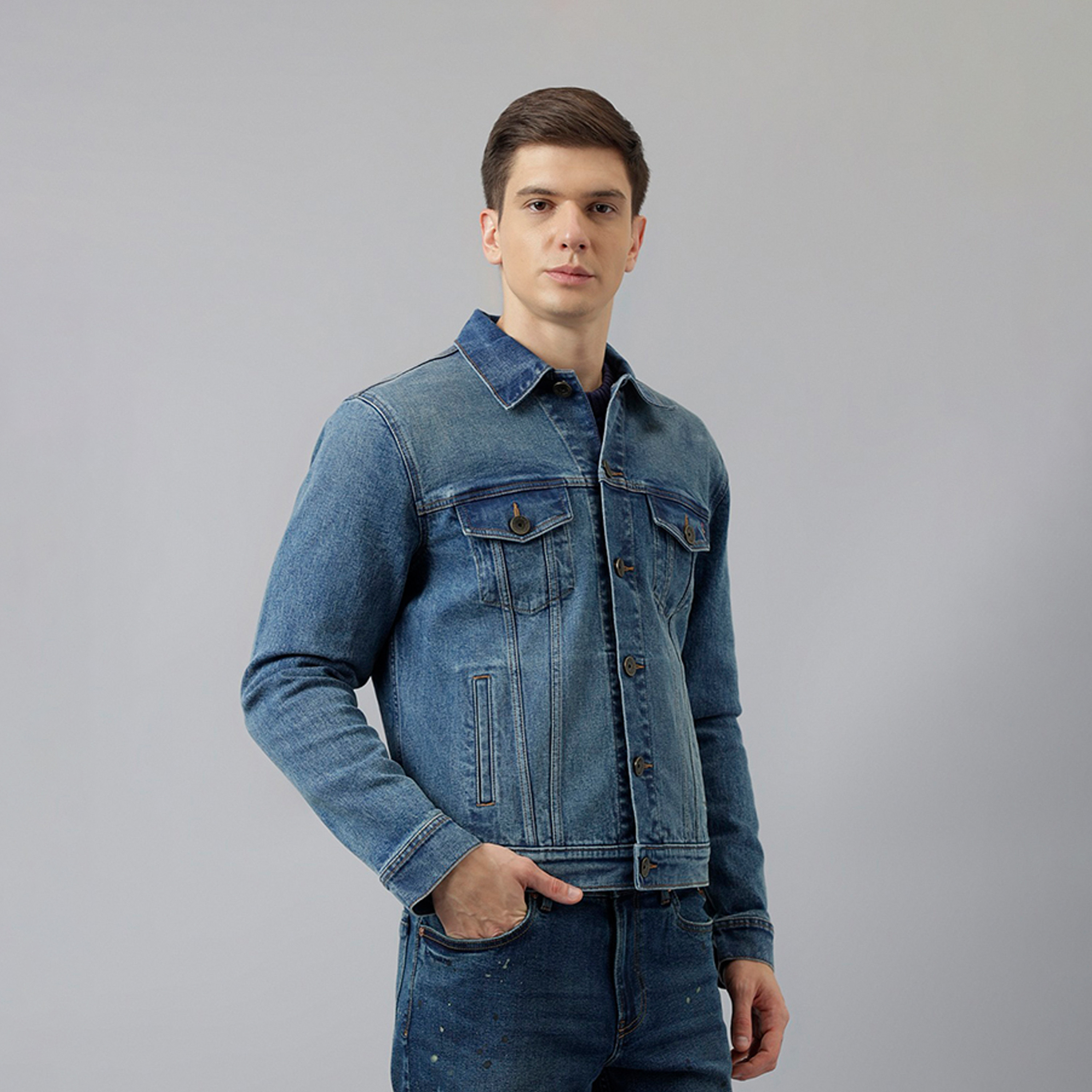 بيفرلي هيلز بولو كلوب-  جاكيت جينز سادة للرجال-men-clothing-jacketsandblazers-jackets-image-3