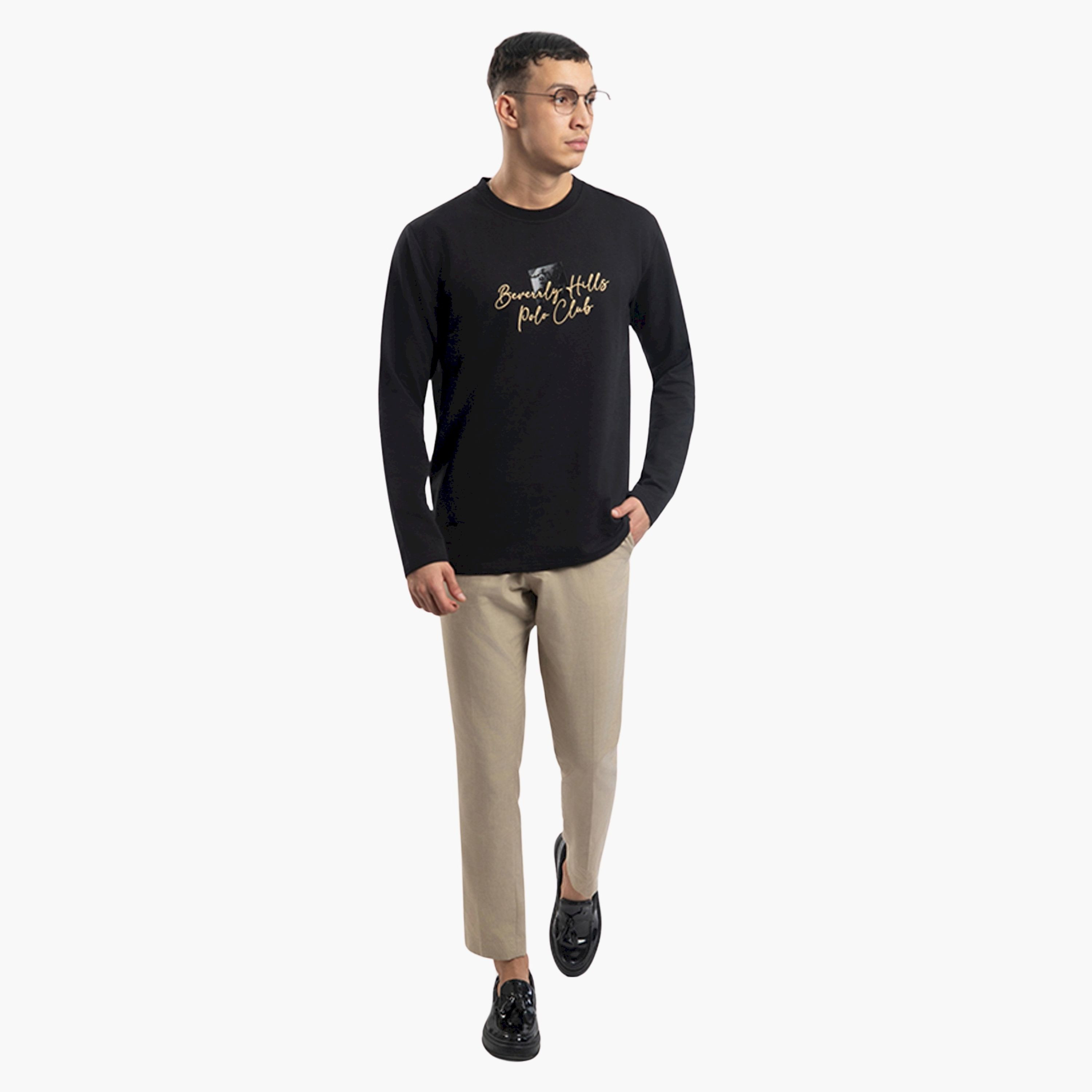 Beverly Hills Polo Club Printed Round Neck Long Sleeves T-shirt-men-clothing-tshirtsandpolos-tshirts-image-2