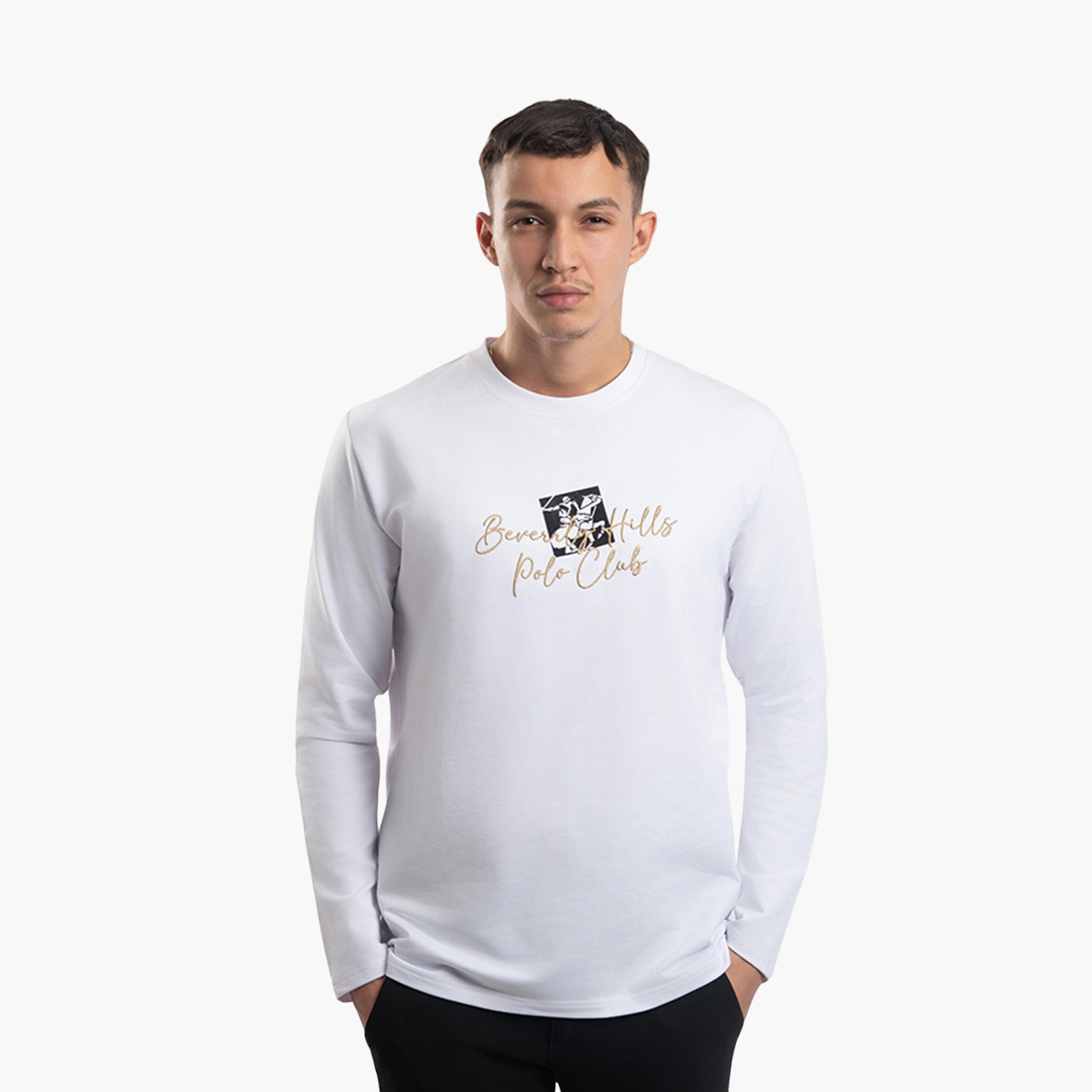 Beverly Hills Polo Club Printed Round Neck Long Sleeves T-shirt-men-clothing-tshirtsandpolos-tshirts-image-1