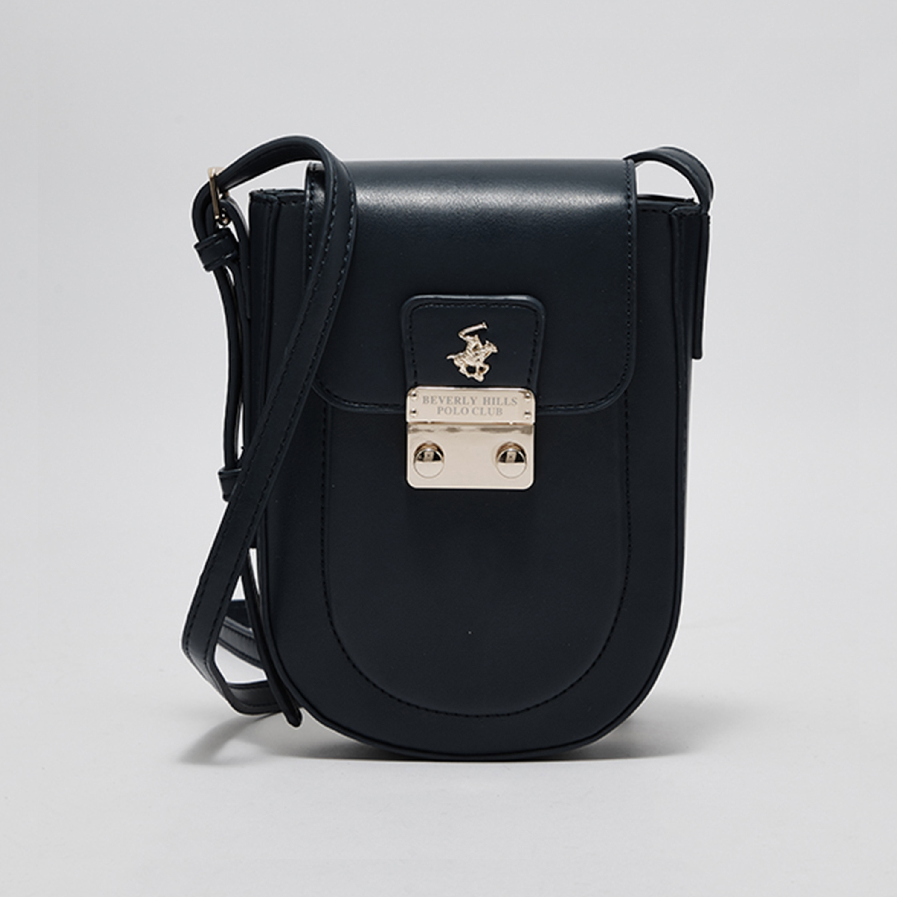 Plain black outlet crossbody bag