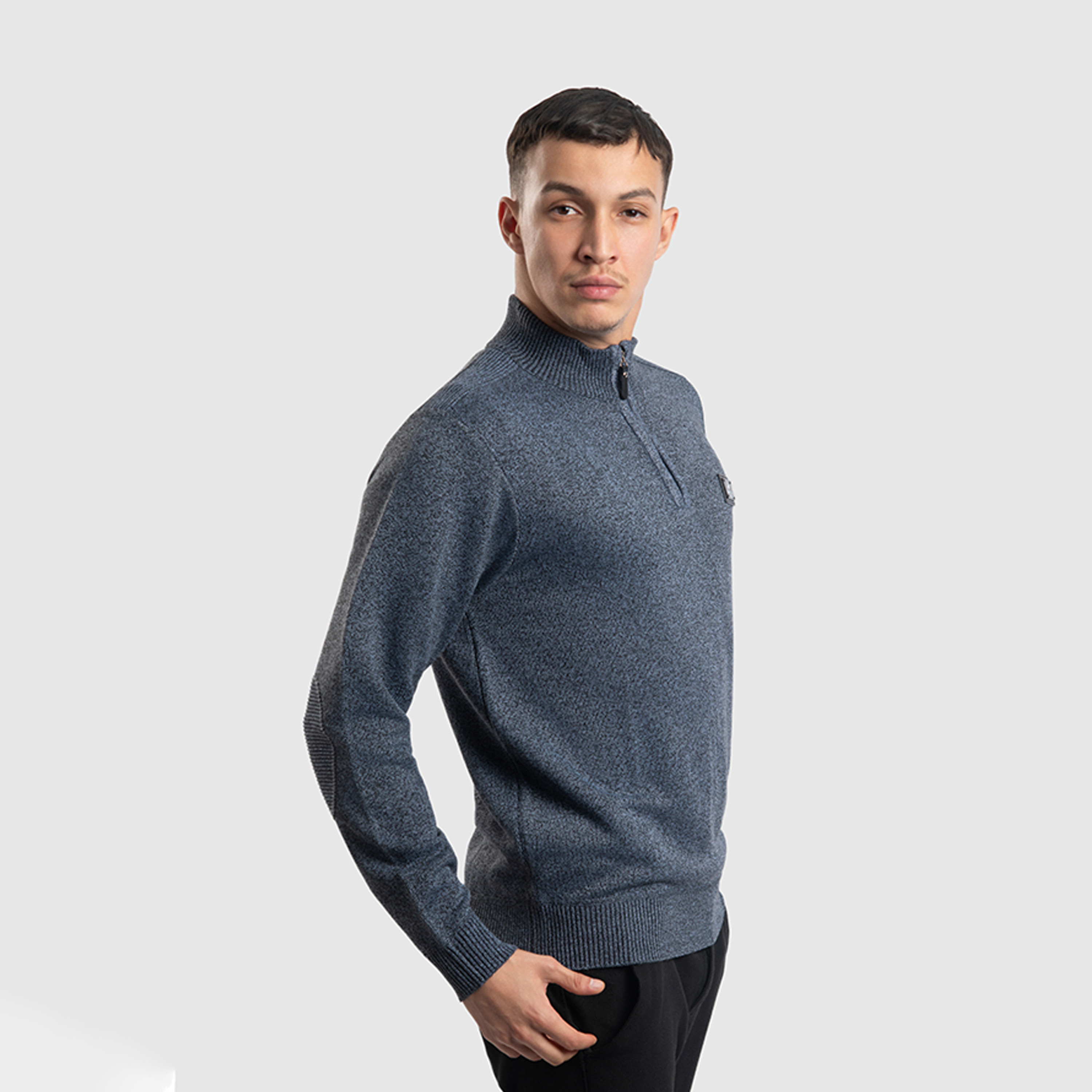 بيفرلي هيلز كلوب-  سترة للرجالة مع إغلاق نصفي بسحاب-men-clothing-sweatersandpullovers-image-4