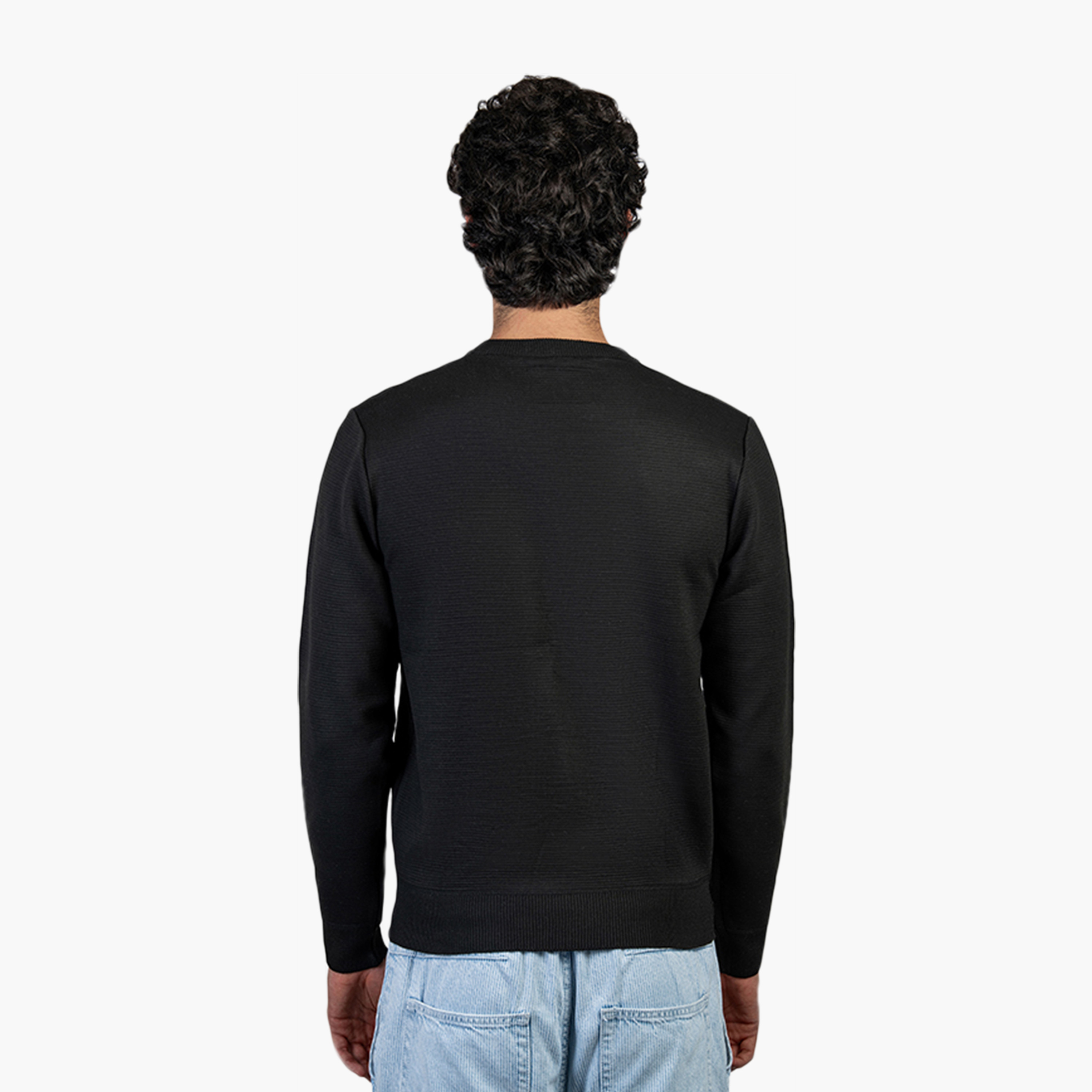 Beverly Hills Polo Club Plain Round Neck Long Sleeves Men's Sweater-men-clothing-sweatersandpullovers-image-4