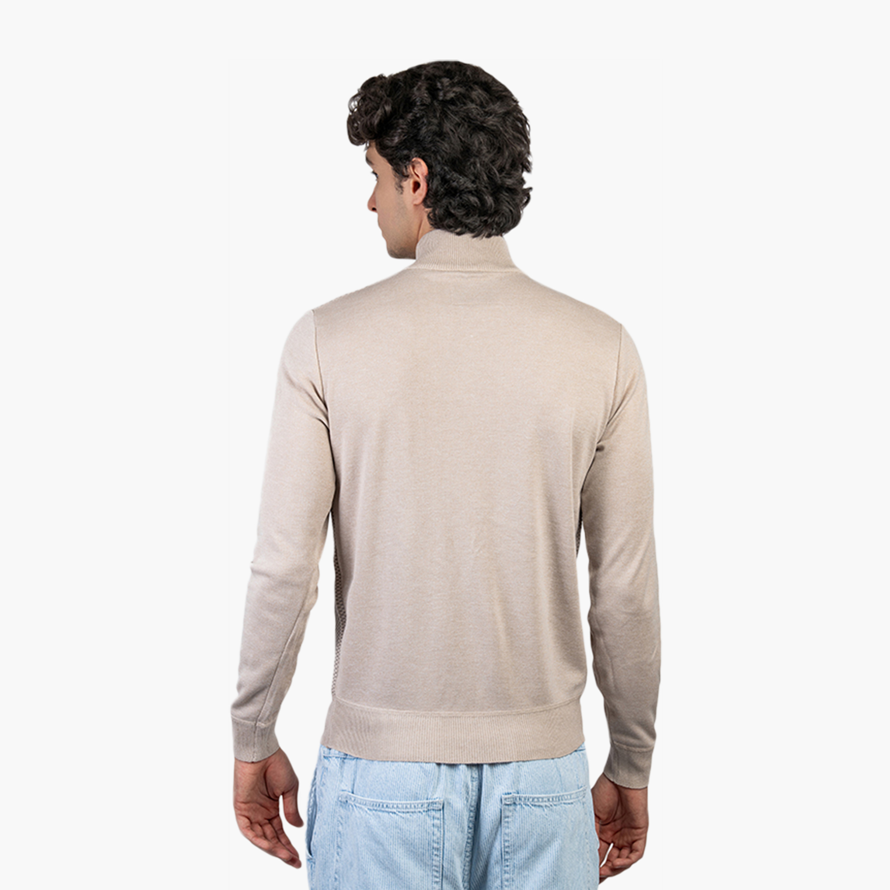 Beverly Hills Polo Club Textured High Neck Long Sleeves Men's Sweatshirt-men-winterwear-hoodiesandsweatshirts-image-4