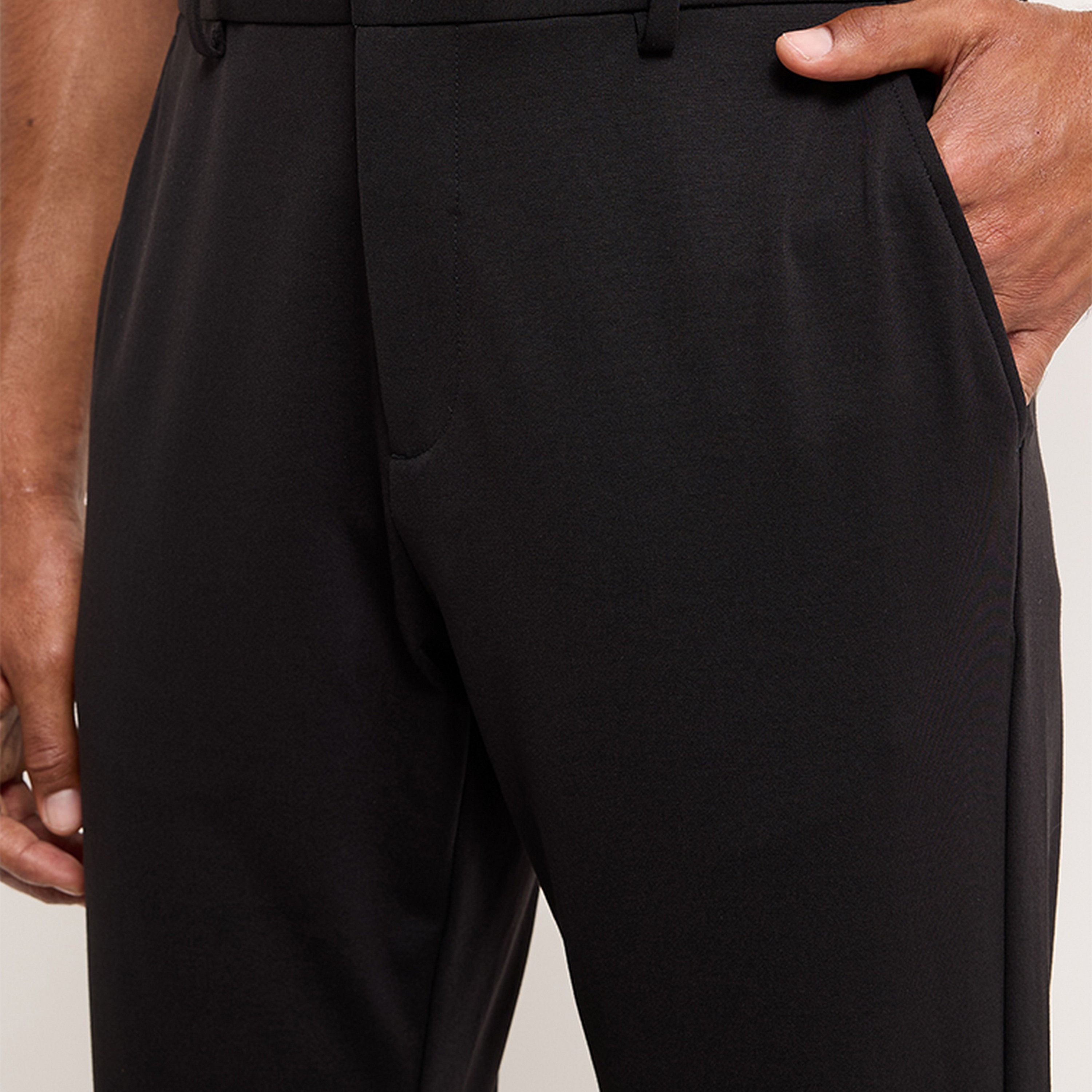 Beverly Hills Polo Club Slim Fit Plain Mid-Rise Men's Chinos-men-clothing-bottoms-trousersandchinos-chinos-image-3