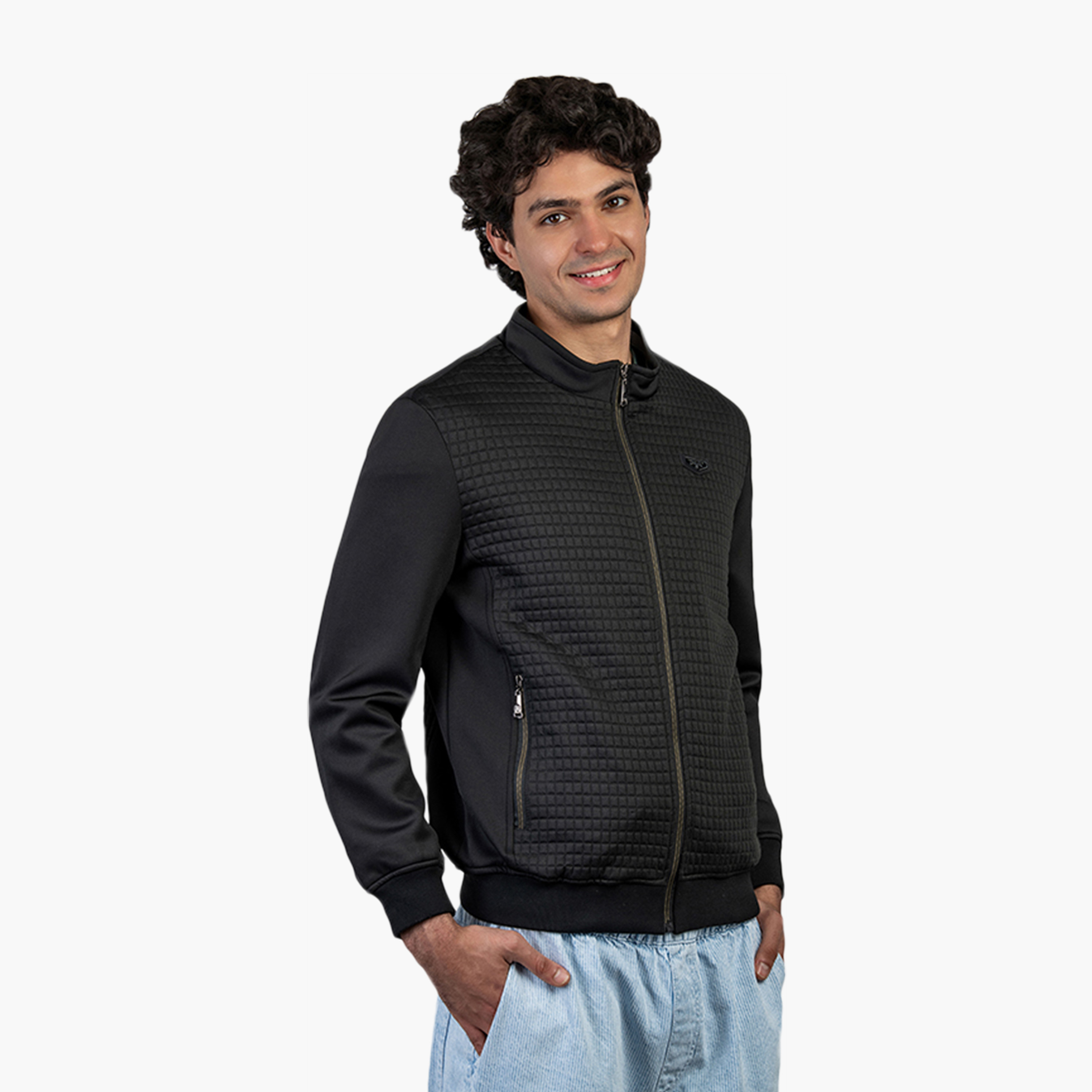 Beverly Hills Polo Club Textured High Neck Long Sleeves Men's Jacket-men-clothing-jacketsandblazers-jackets-image-3