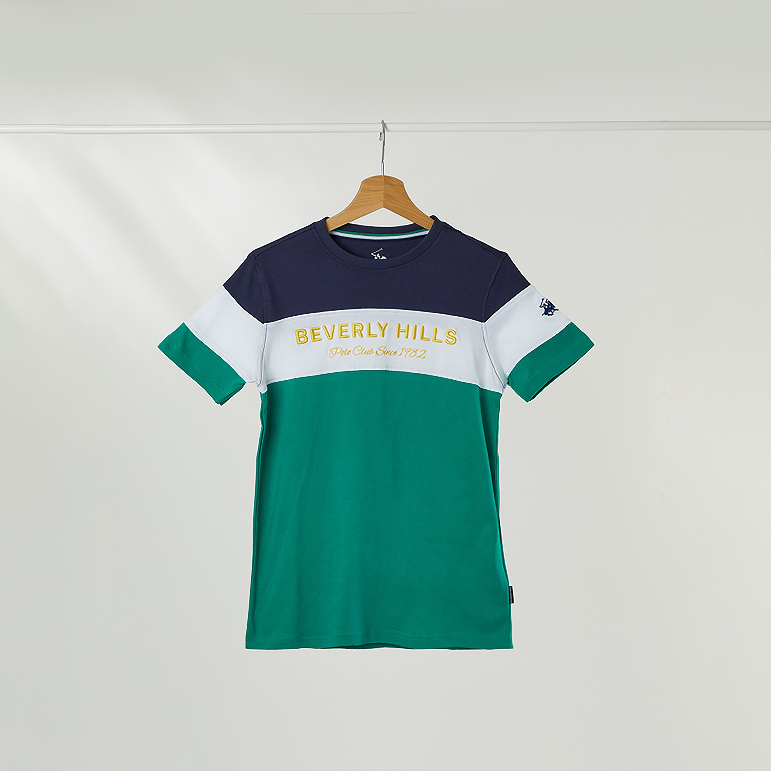 تيشيرت ملون بأكمام قصيرة من بيفرلي هيلز بولو كلوب-boys-clothing-tshirtsandpolos-image-1