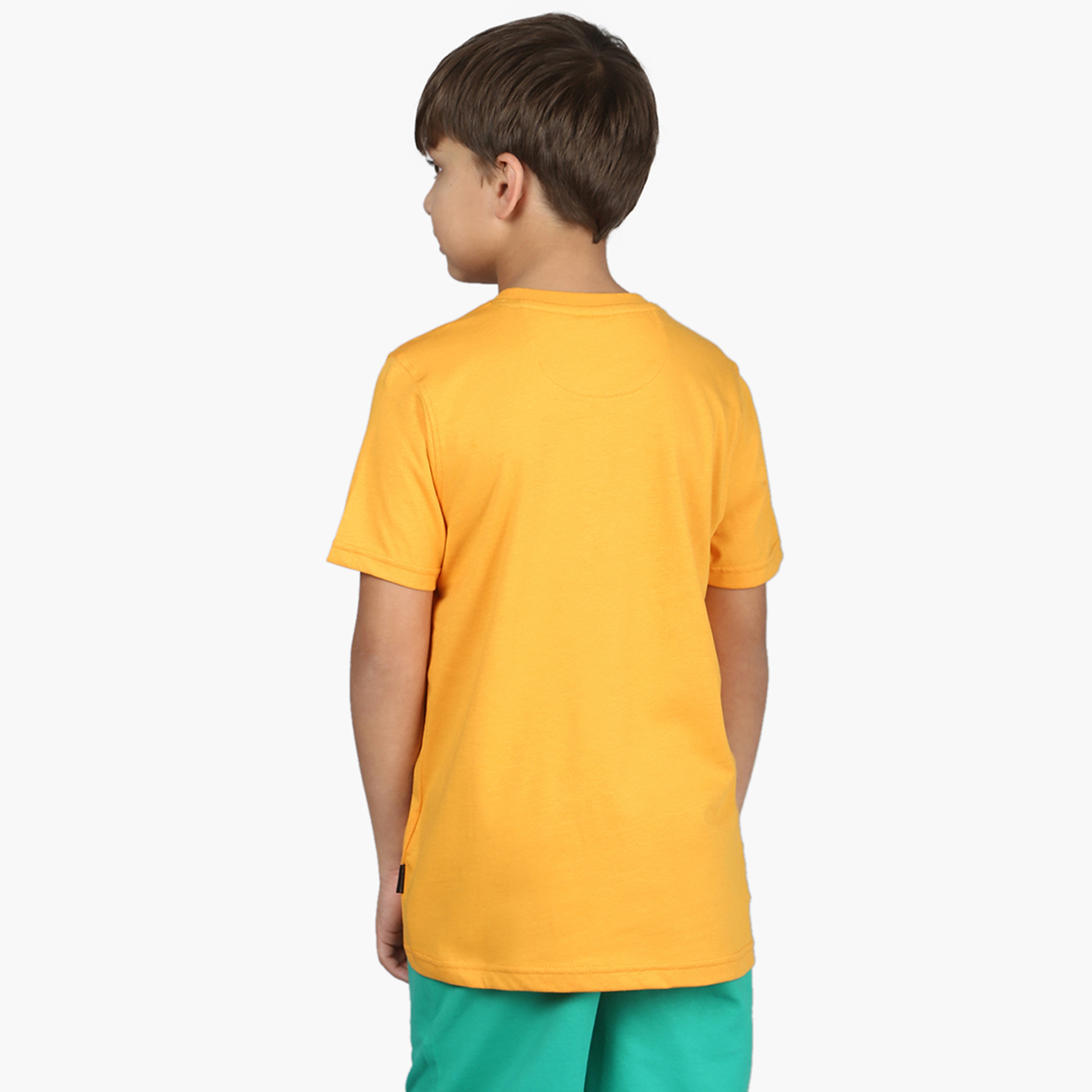 تيشيرت بأكمام قصيرة وياقة مستديرة وطبعات جرافيك من بيفرلي هيلز بولو كلوب-boys-clothing-tshirtsandpolos-image-4