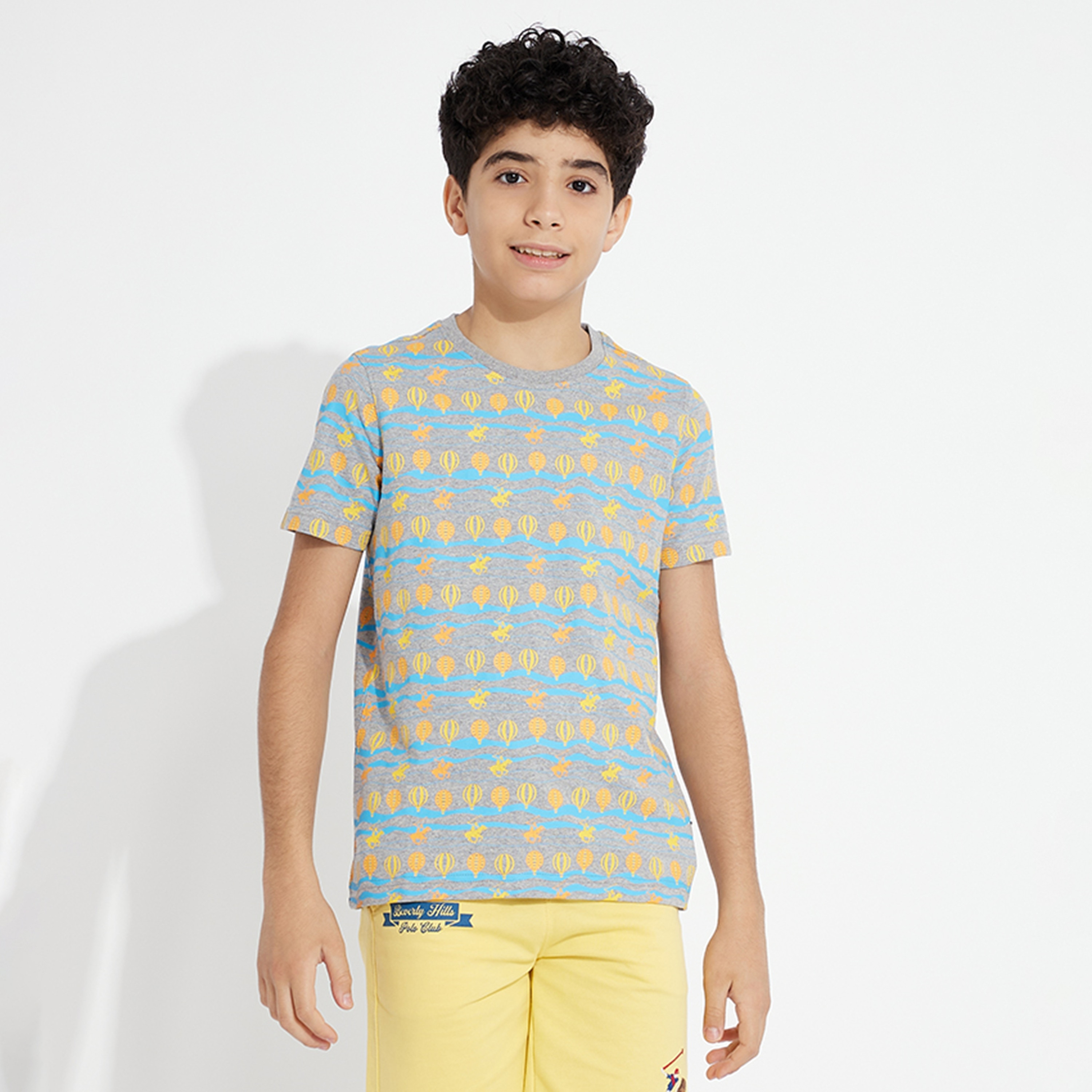 Beverly Hills Polo Club All Over Printed Short Sleeves T-Shirt-boys-clothing-tshirtsandpolos-image-1