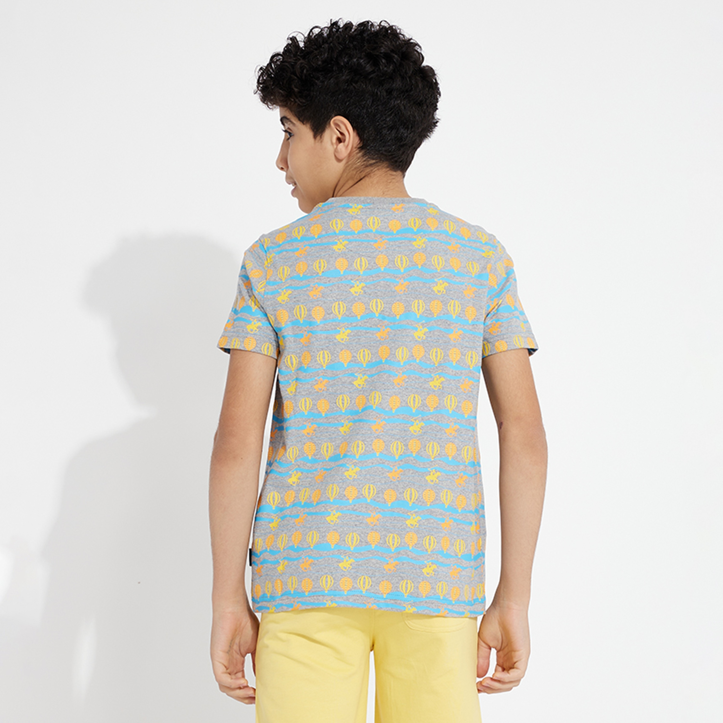 تيشيرت بأكمام قصيرة بطبعة من بيفرلي هيلز بولو كلوب-boys-clothing-tshirtsandpolos-image-2