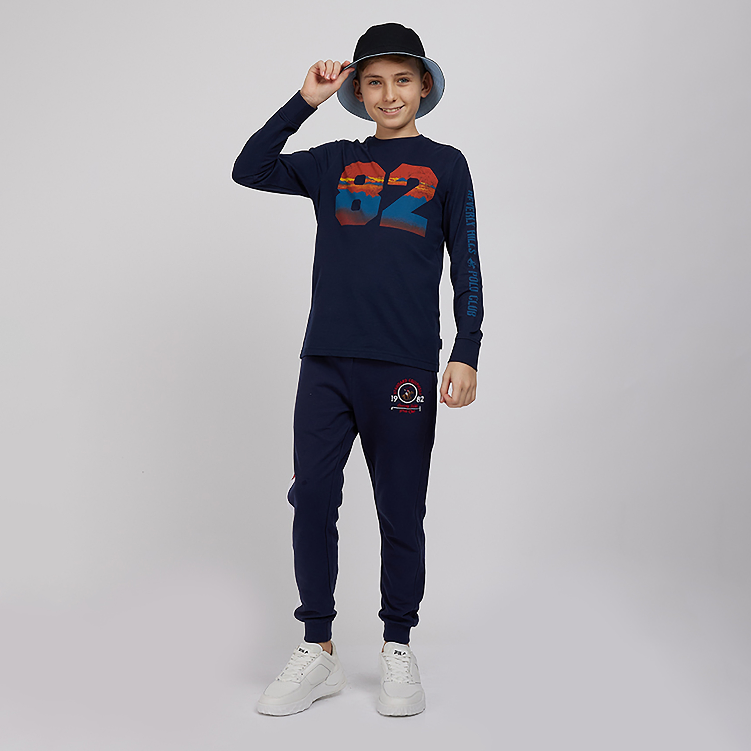 Beverly Hills Polo Club Round Neck Printed T-Shirt-boys-clothing-tshirtsandpolos-image-4