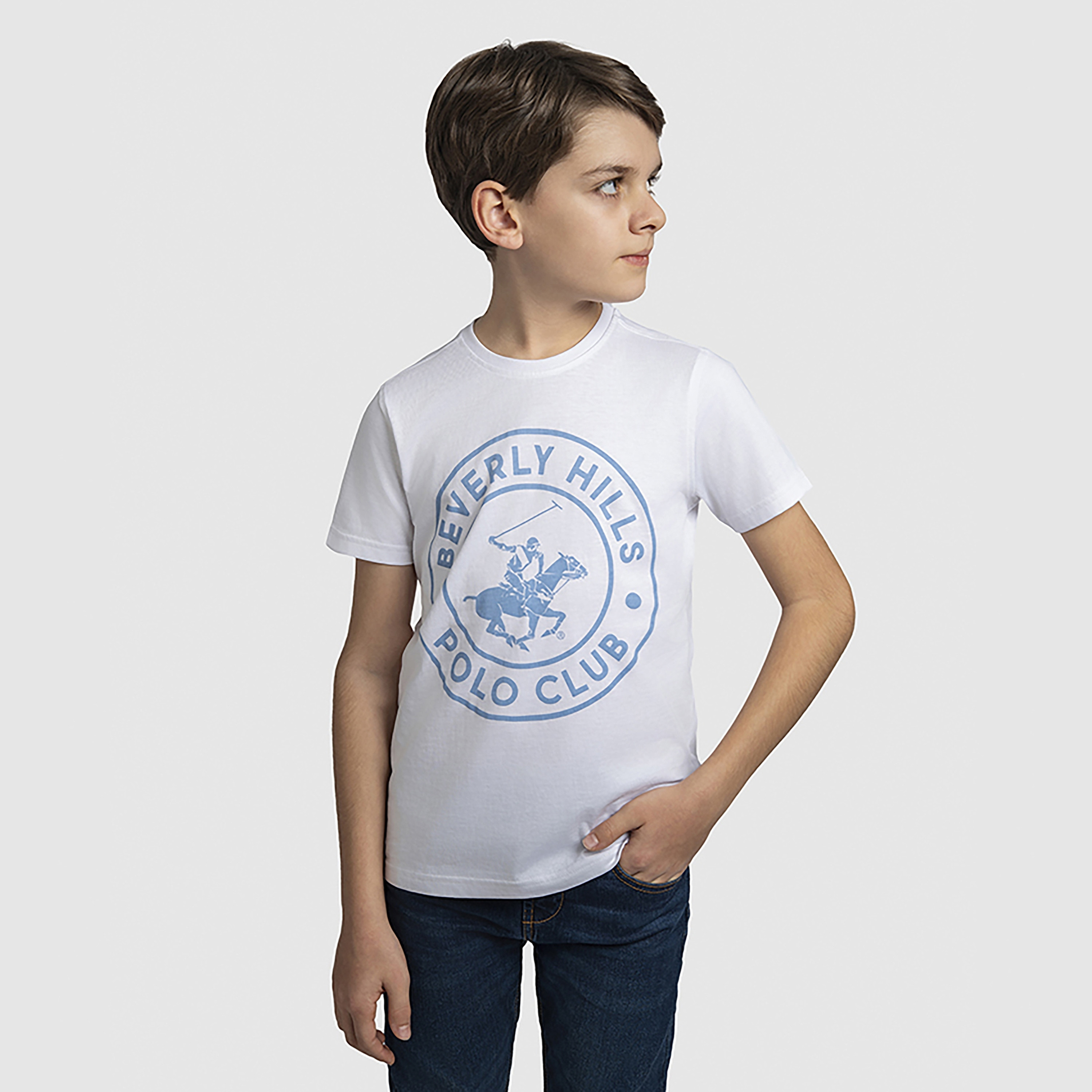 تي شيرت مطبوع بأكمام قصيرة من بيفرلي هيلز بولو كلوب-boys-clothing-tshirtsandpolos-image-1
