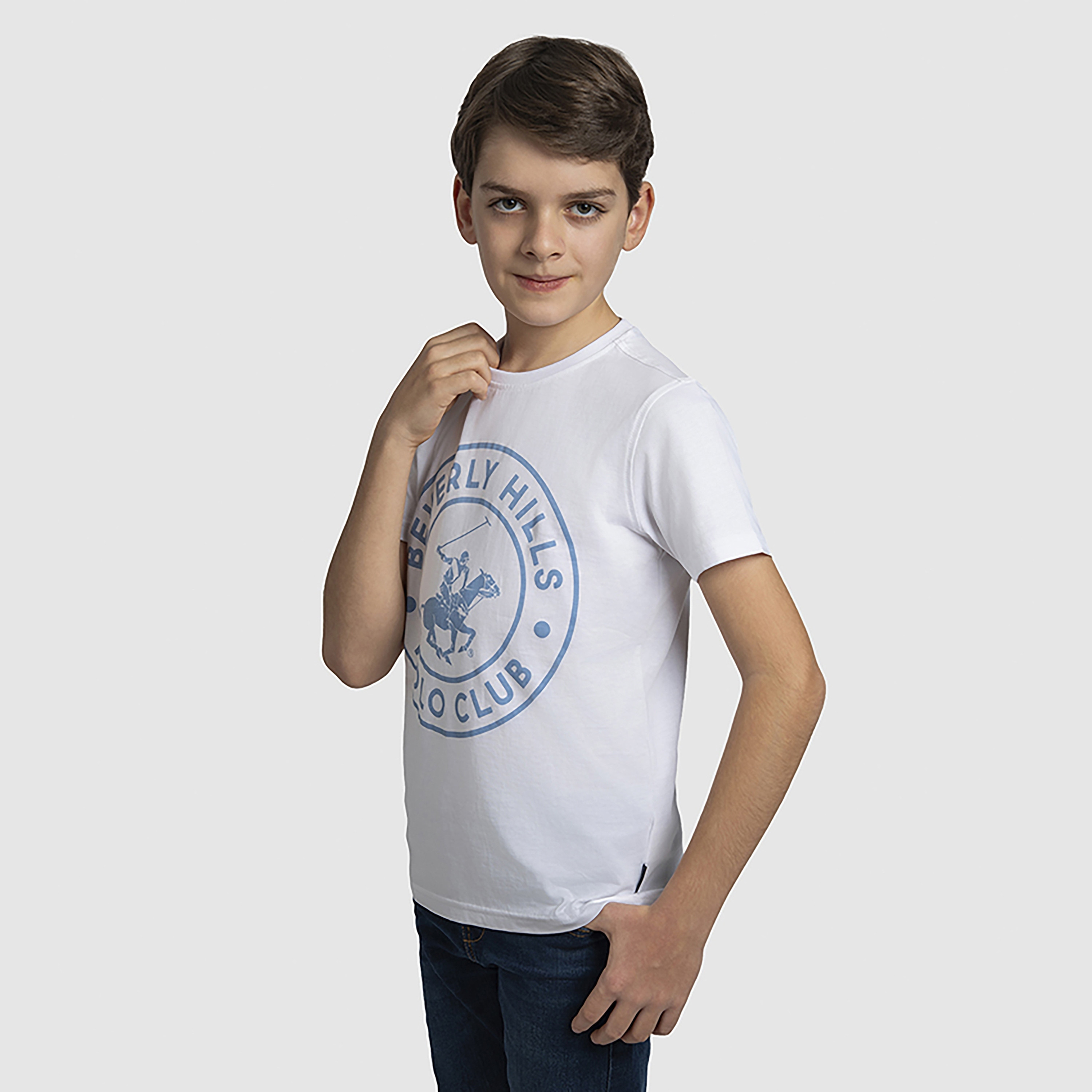 تي شيرت مطبوع بأكمام قصيرة من بيفرلي هيلز بولو كلوب-boys-clothing-tshirtsandpolos-image-2