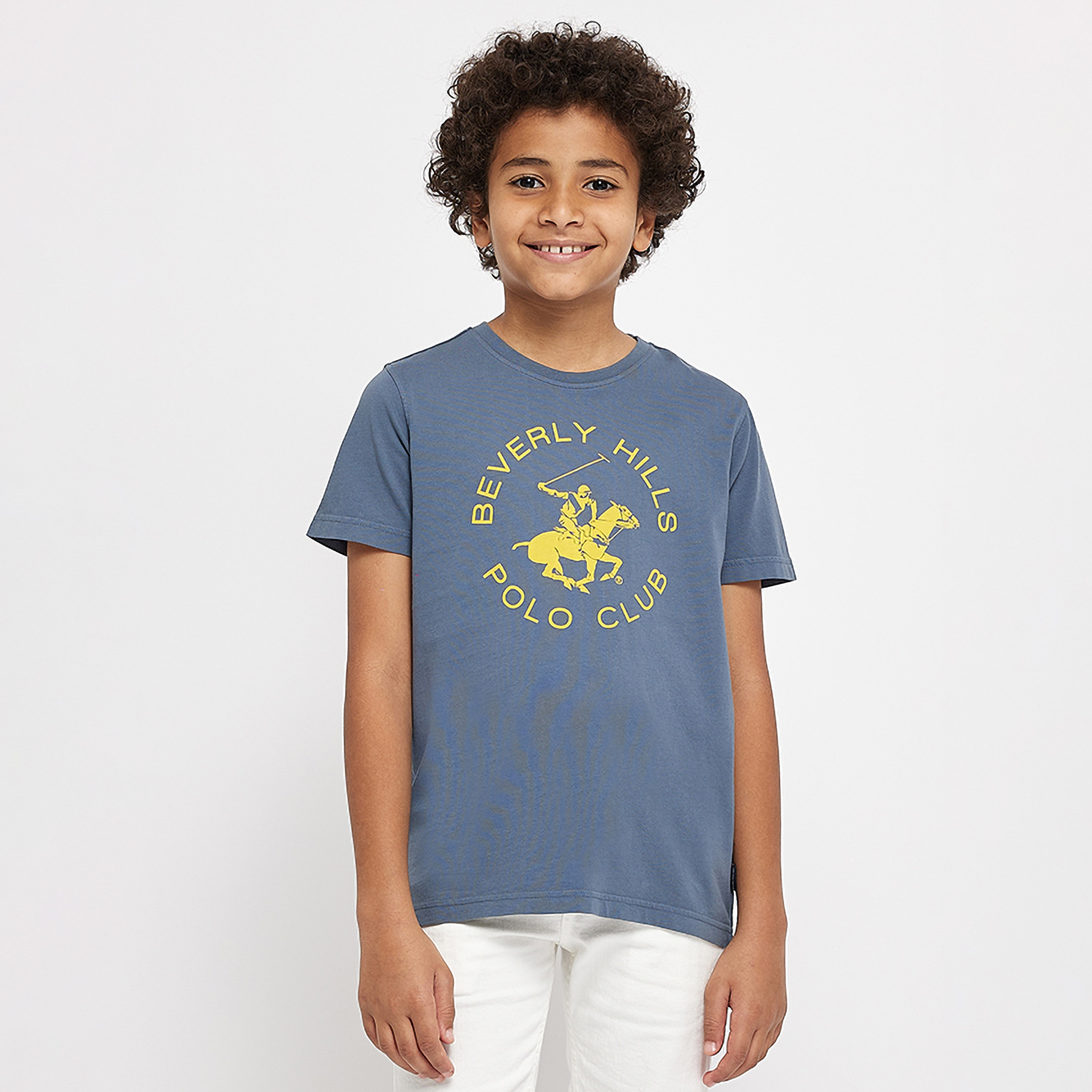 تي شيرت مطبوع بأكمام قصيرة من بيفرلي هيلز بولو كلوب-boys-clothing-tshirtsandpolos-image-1