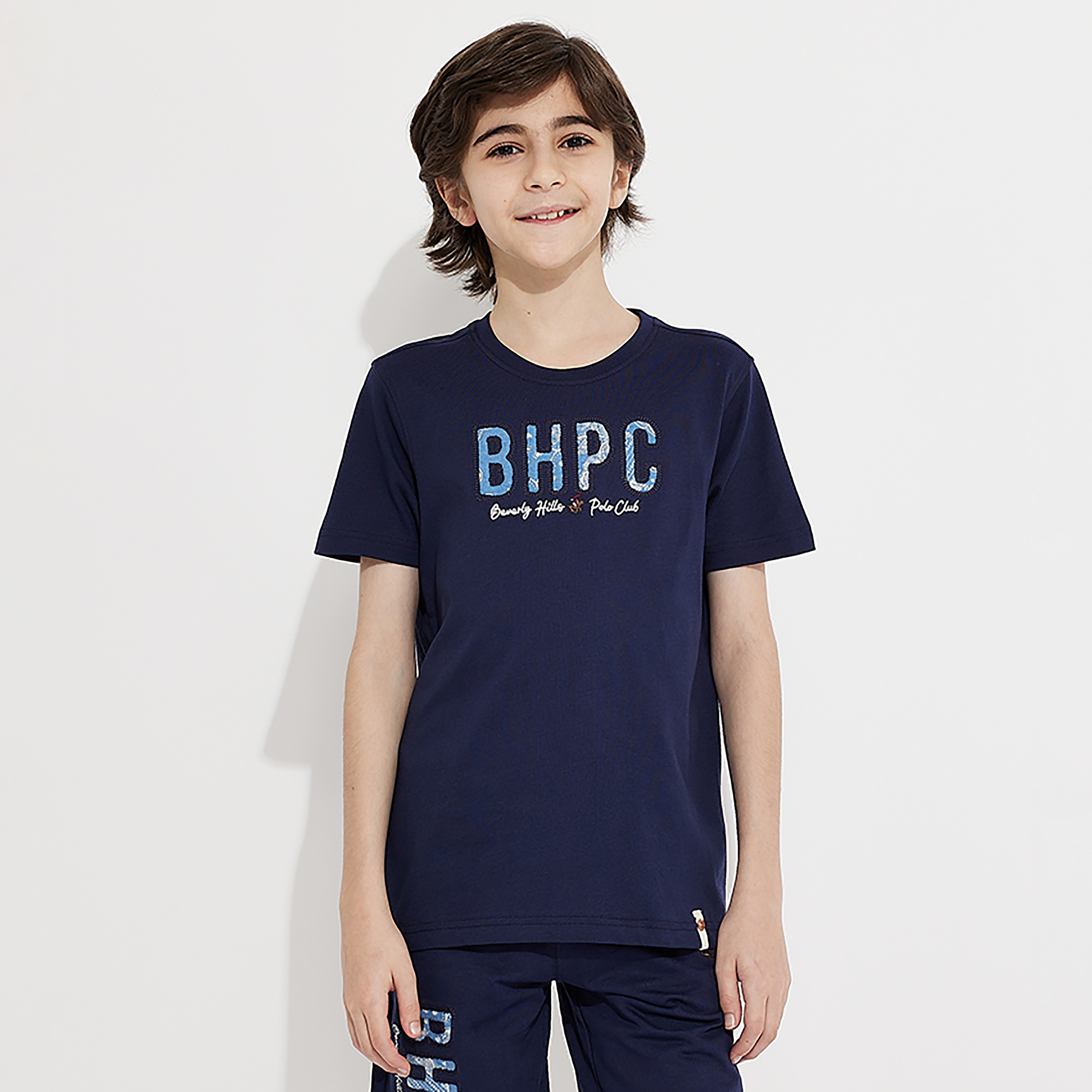 تي شيرت مطبوع بأكمام قصيرة من بيفرلي هيلز بولو كلوب-boys-clothing-tshirtsandpolos-image-1