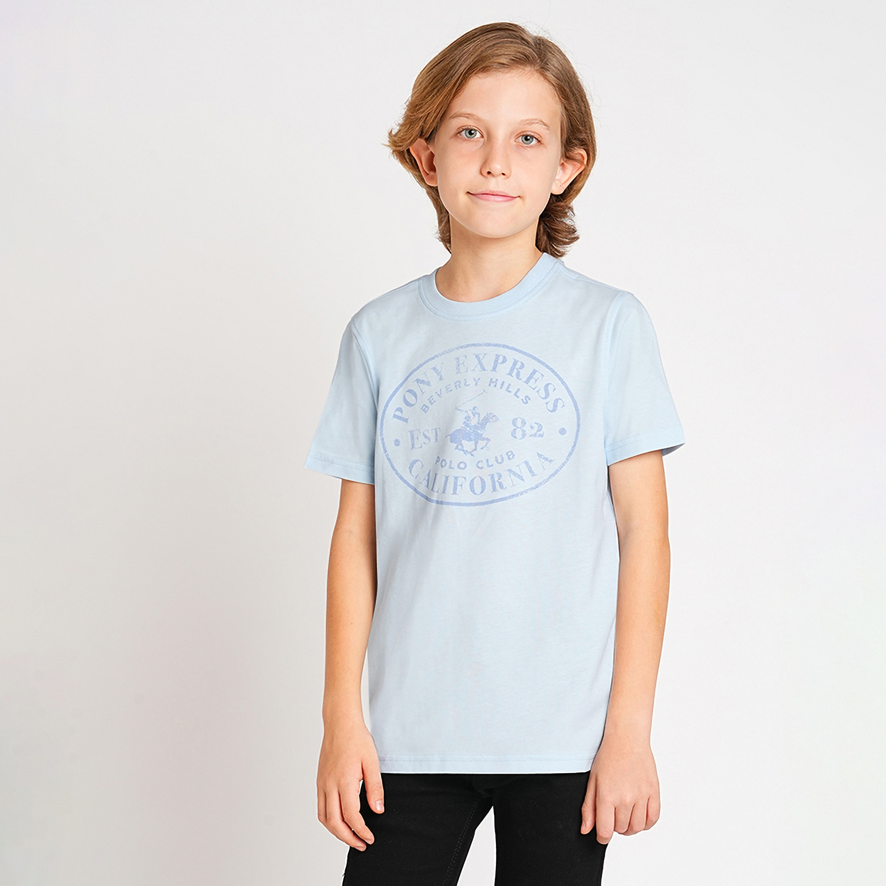 تي شيرت مطبوع بأكمام قصيرة من بيفرلي هيلز بولو كلوب-boys-clothing-tshirtsandpolos-image-1