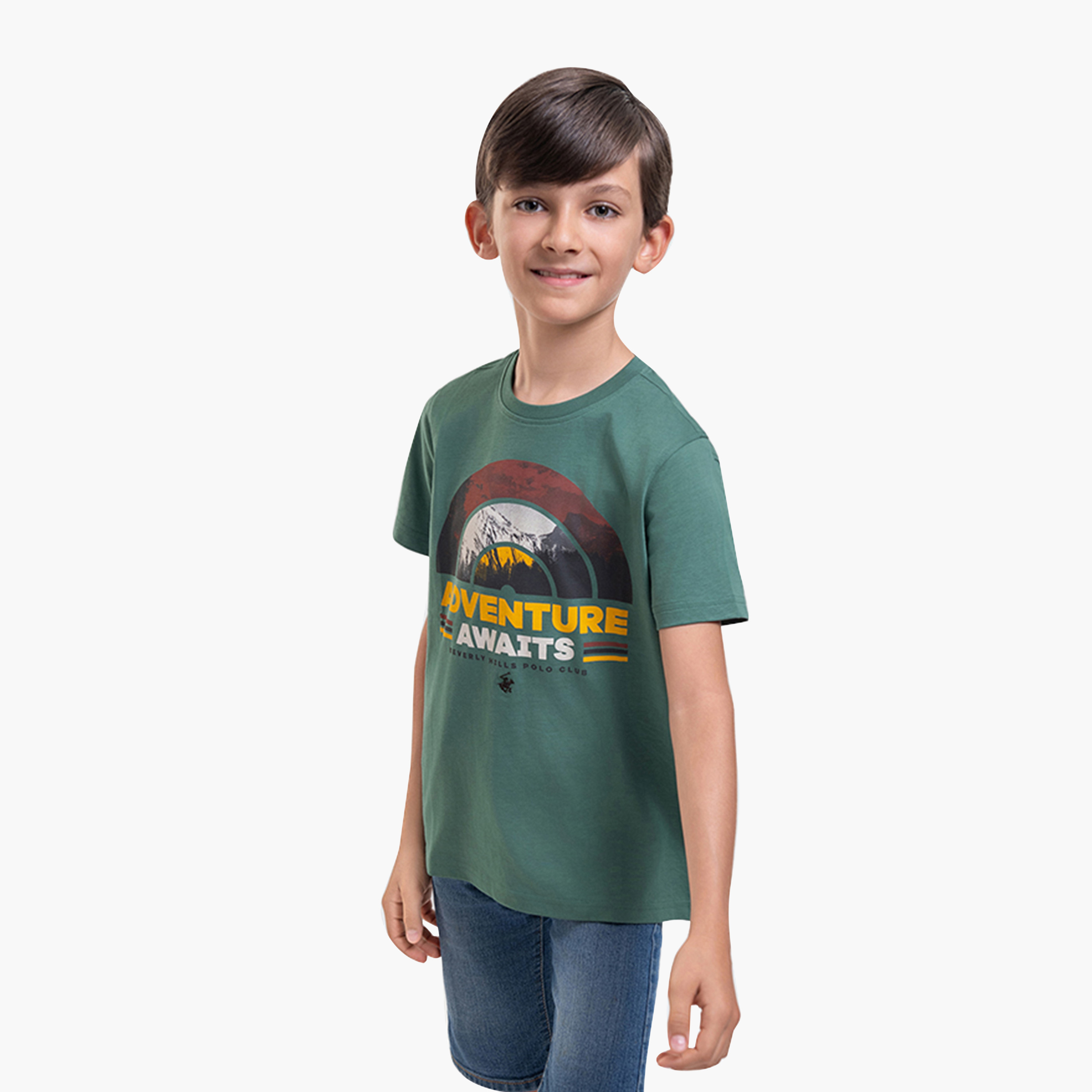 تي شيرت الجرافيكي بأكمام قصيرة من القطن من بيفرلي هيلز بولو كلوب-boys-clothing-tshirtsandpolos-image-2