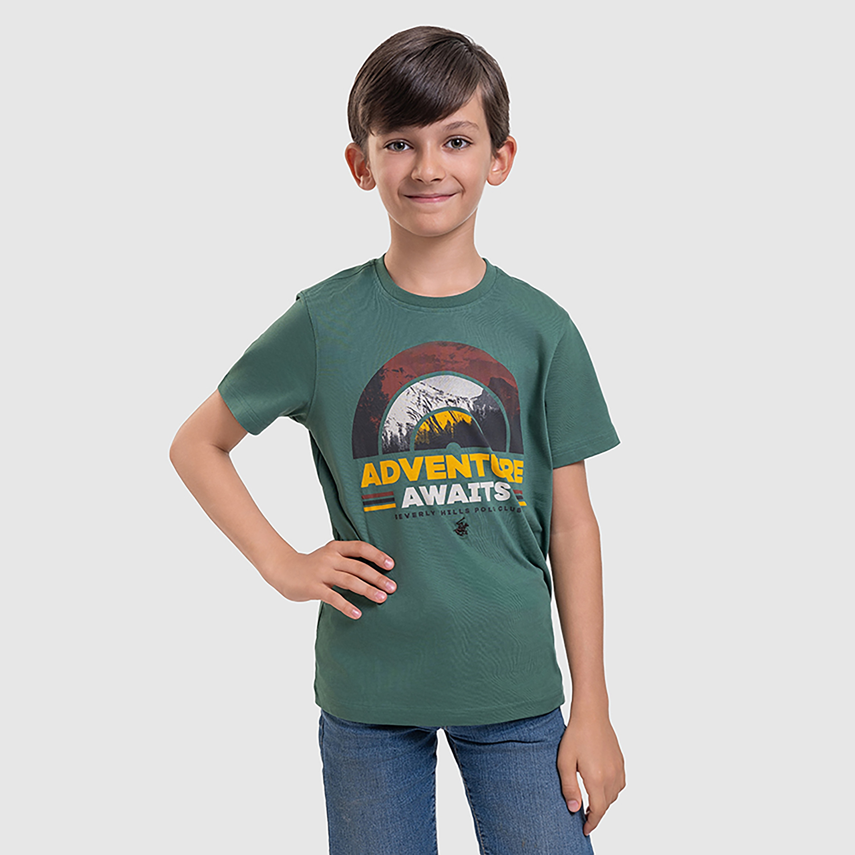 تي شيرت مطبوع بأكمام قصيرة من بيفرلي هيلز بولو كلوب-boys-clothing-tshirtsandpolos-image-1