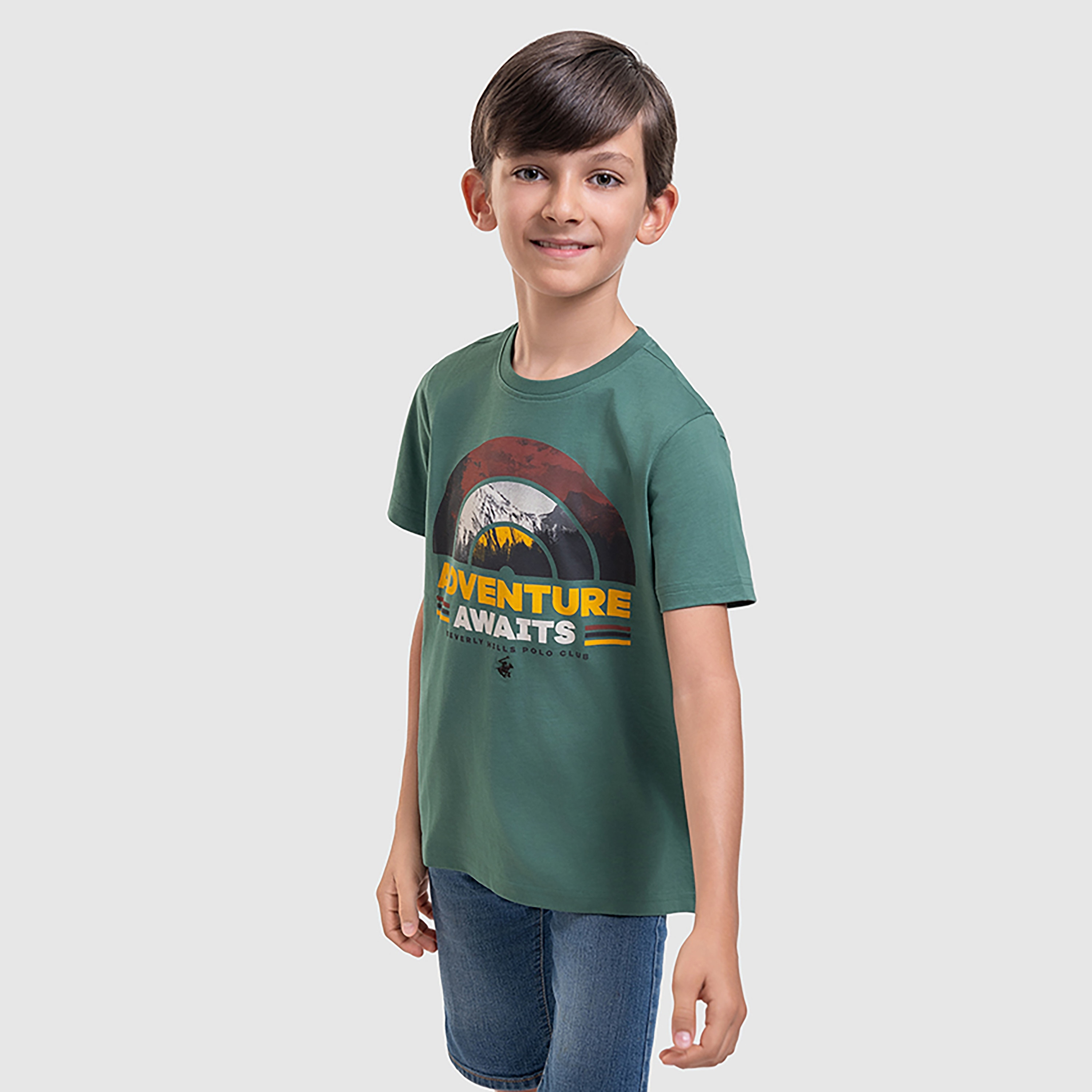 تي شيرت مطبوع بأكمام قصيرة من بيفرلي هيلز بولو كلوب-boys-clothing-tshirtsandpolos-image-2