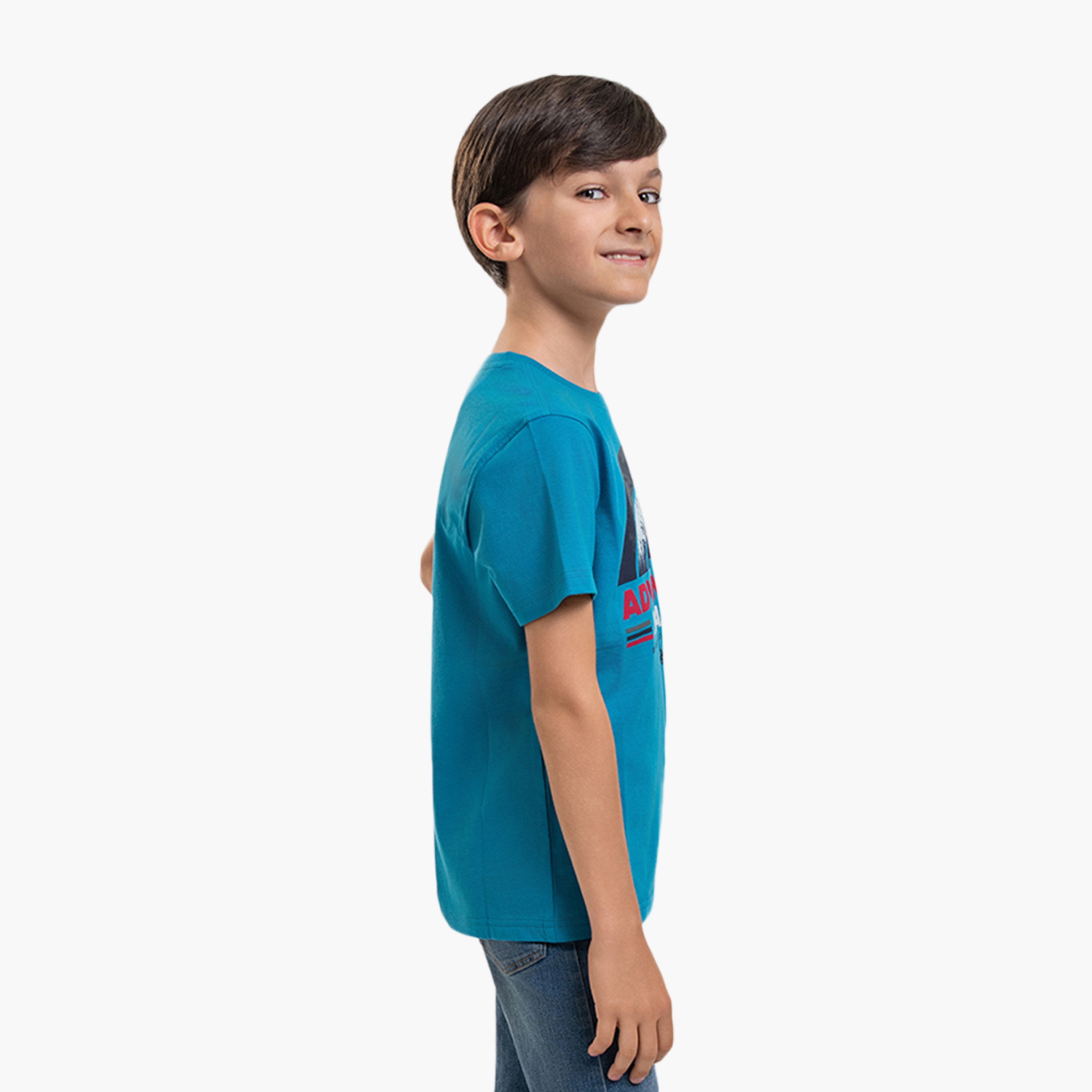 Beverly Hills Polo Club Printed Cotton T-Shirt-boys-clothing-tshirtsandpolos-image-4