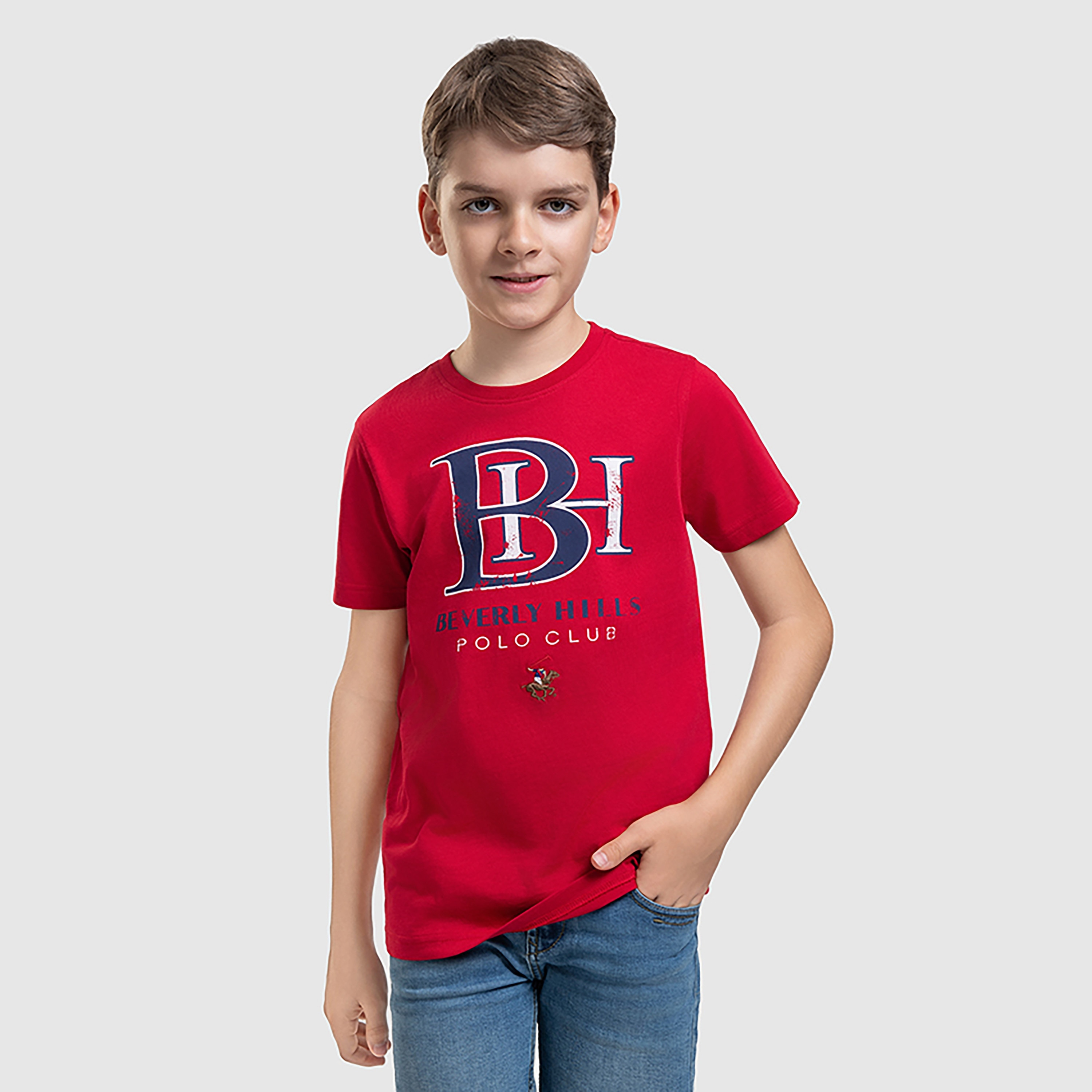 تي شيرت مطبوع بأكمام قصيرة من بيفرلي هيلز بولو كلوب-boys-clothing-tshirtsandpolos-image-6