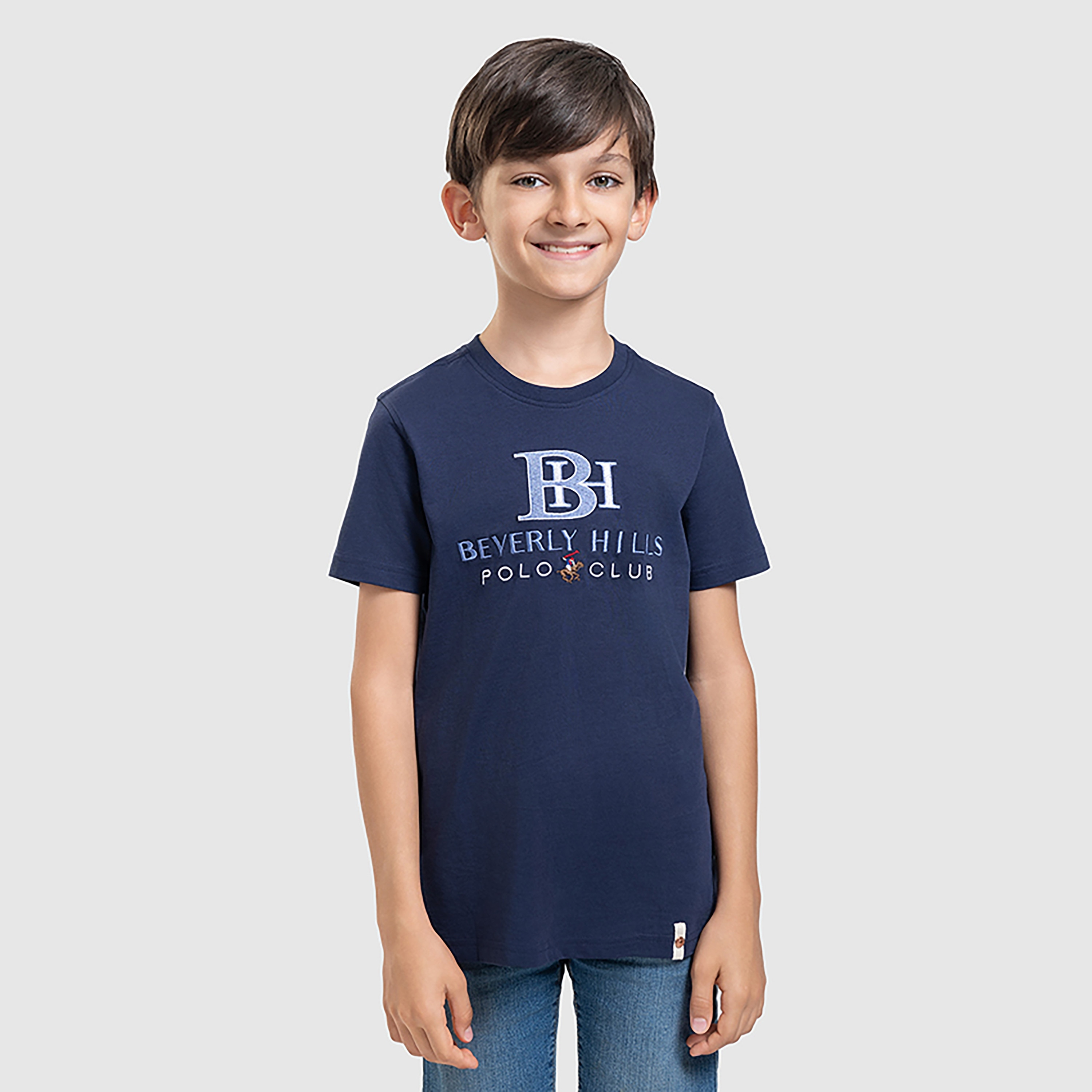 تي شيرت مطرز بأكمام قصيرة  من بيفرلي هيلز بولو كلوب-boys-clothing-tshirtsandpolos-image-1