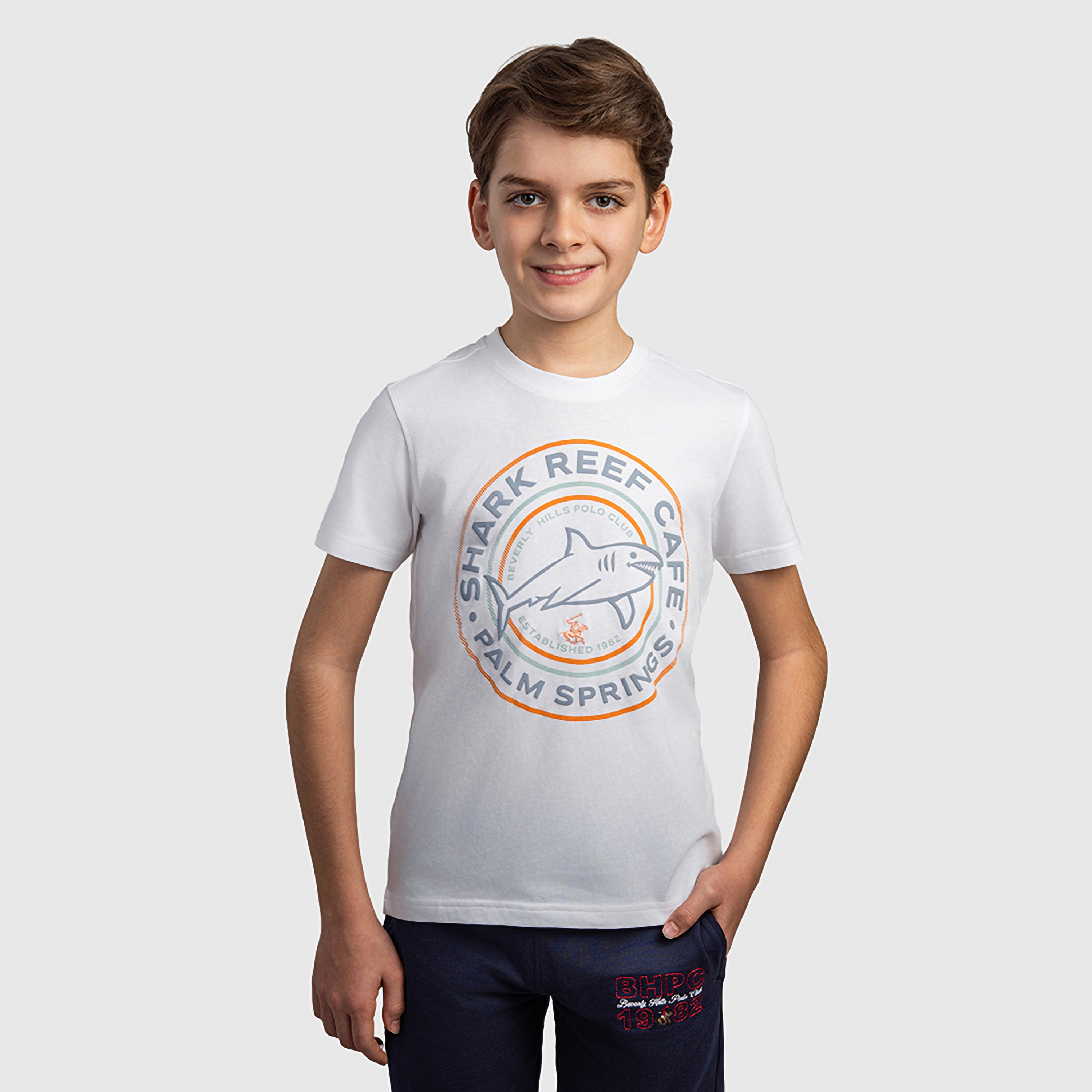 تي شيرت مطبوع بأكمام قصيرة من بيفرلي هيلز بولو كلوب-boys-clothing-tshirtsandpolos-image-4