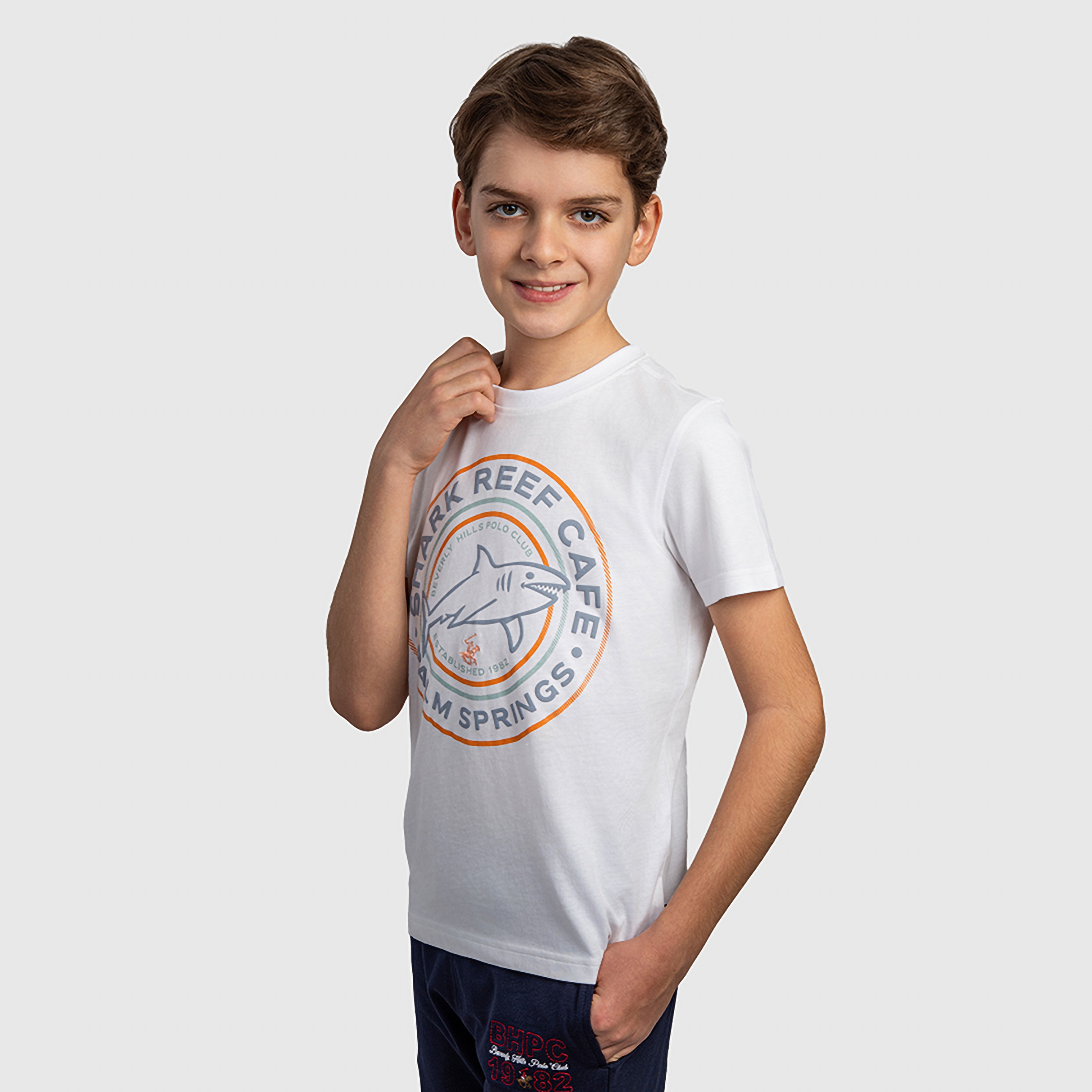 تي شيرت مطبوع بأكمام قصيرة من بيفرلي هيلز بولو كلوب-boys-clothing-tshirtsandpolos-image-2