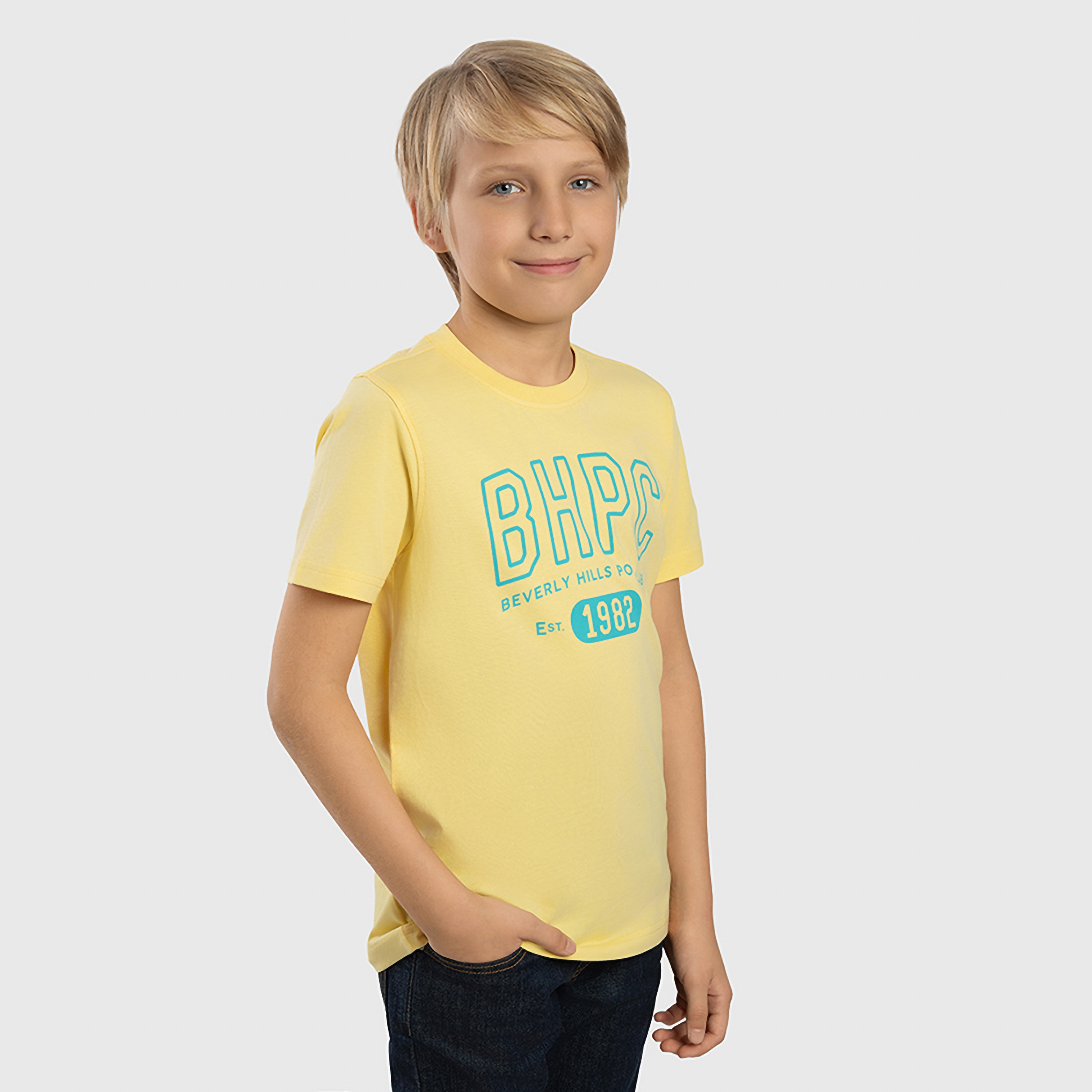 تي شيرت مطبوع بأكمام قصيرة من بيفرلي هيلز بولو كلوب-boys-clothing-tshirtsandpolos-image-2