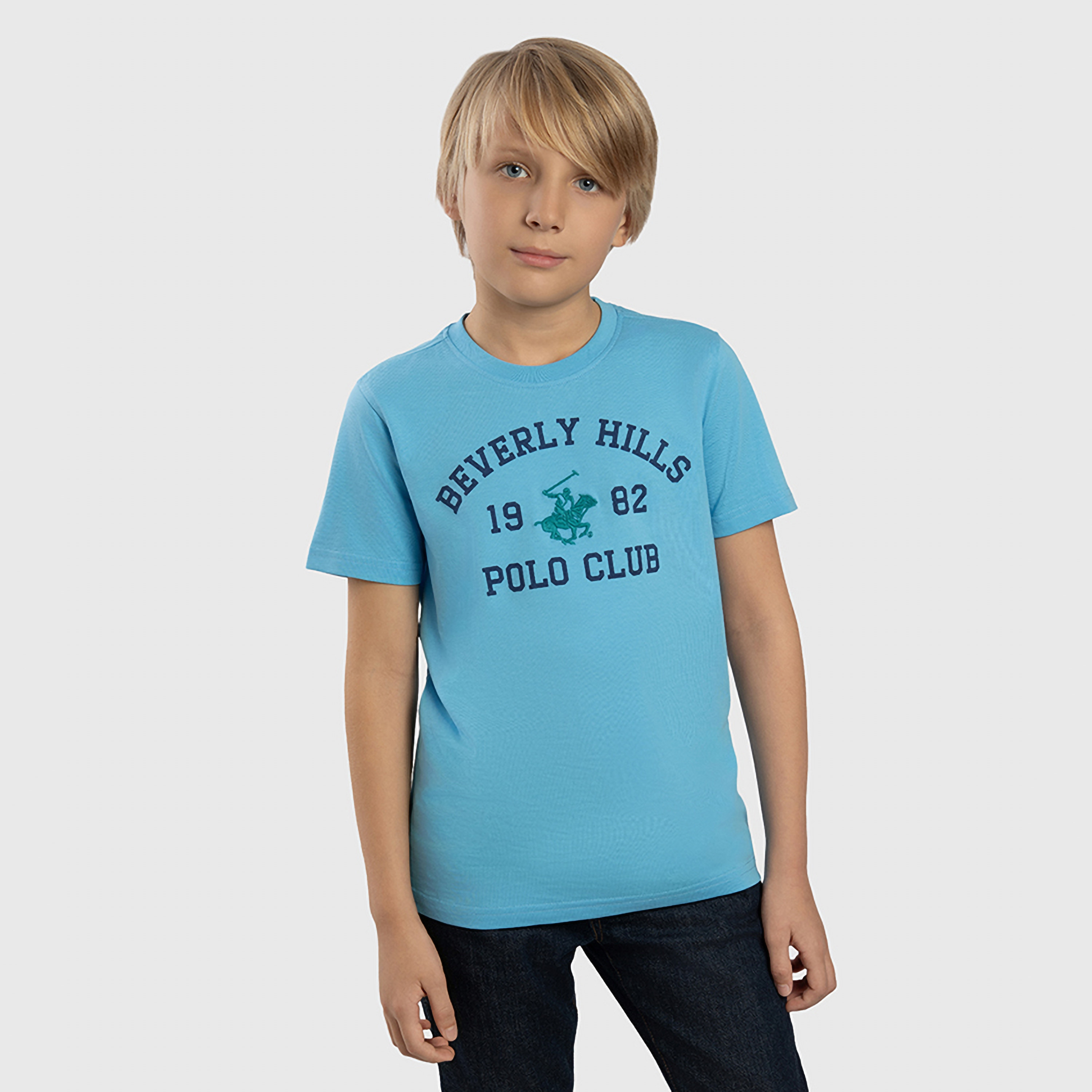 تي شيرت مطبوع بأكمام قصيرة من بيفرلي هيلز بولو كلوب-boys-clothing-tshirtsandpolos-image-1