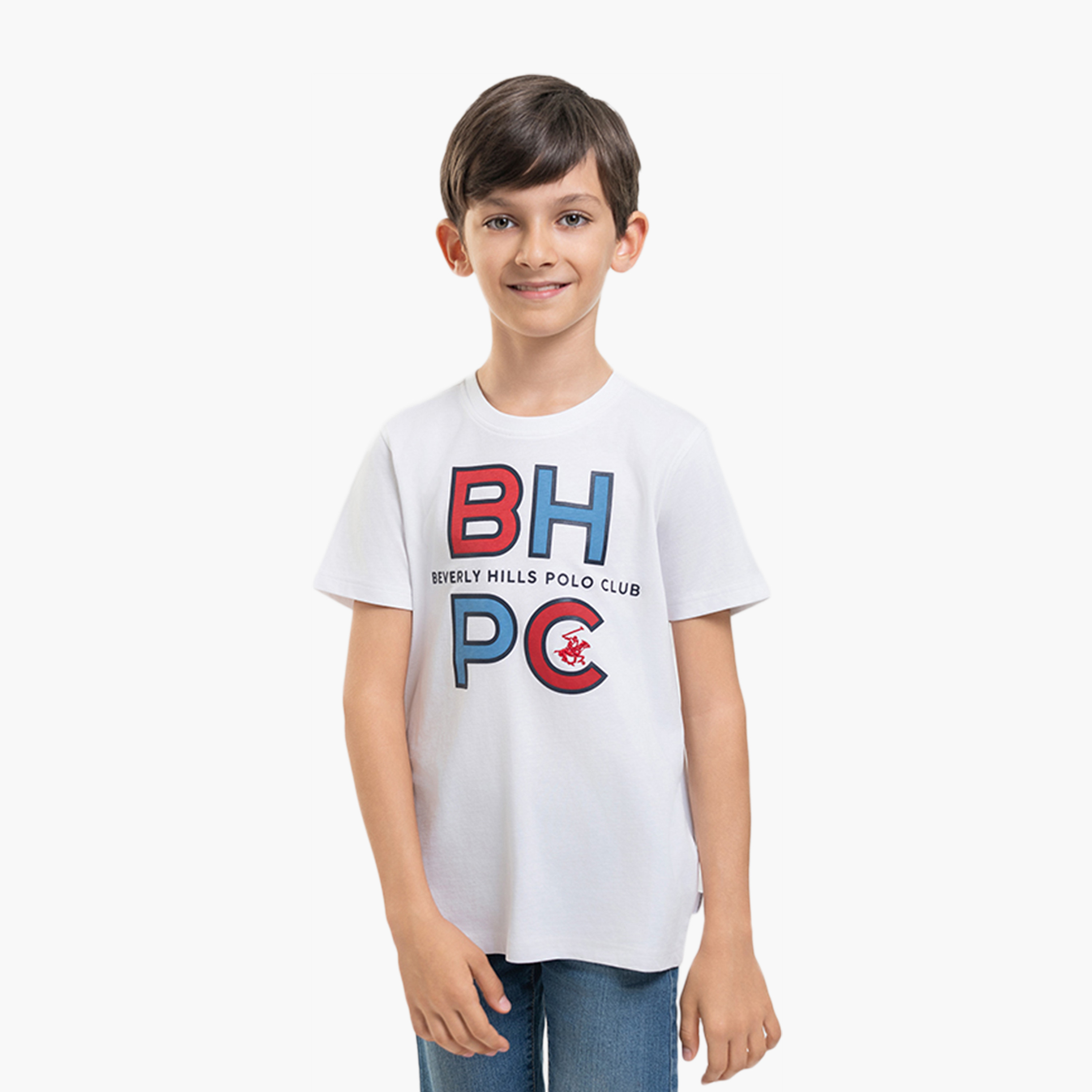Beverly Hills Polo Club Printed Cotton T-Shirt-boys-clothing-tshirtsandpolos-image-1
