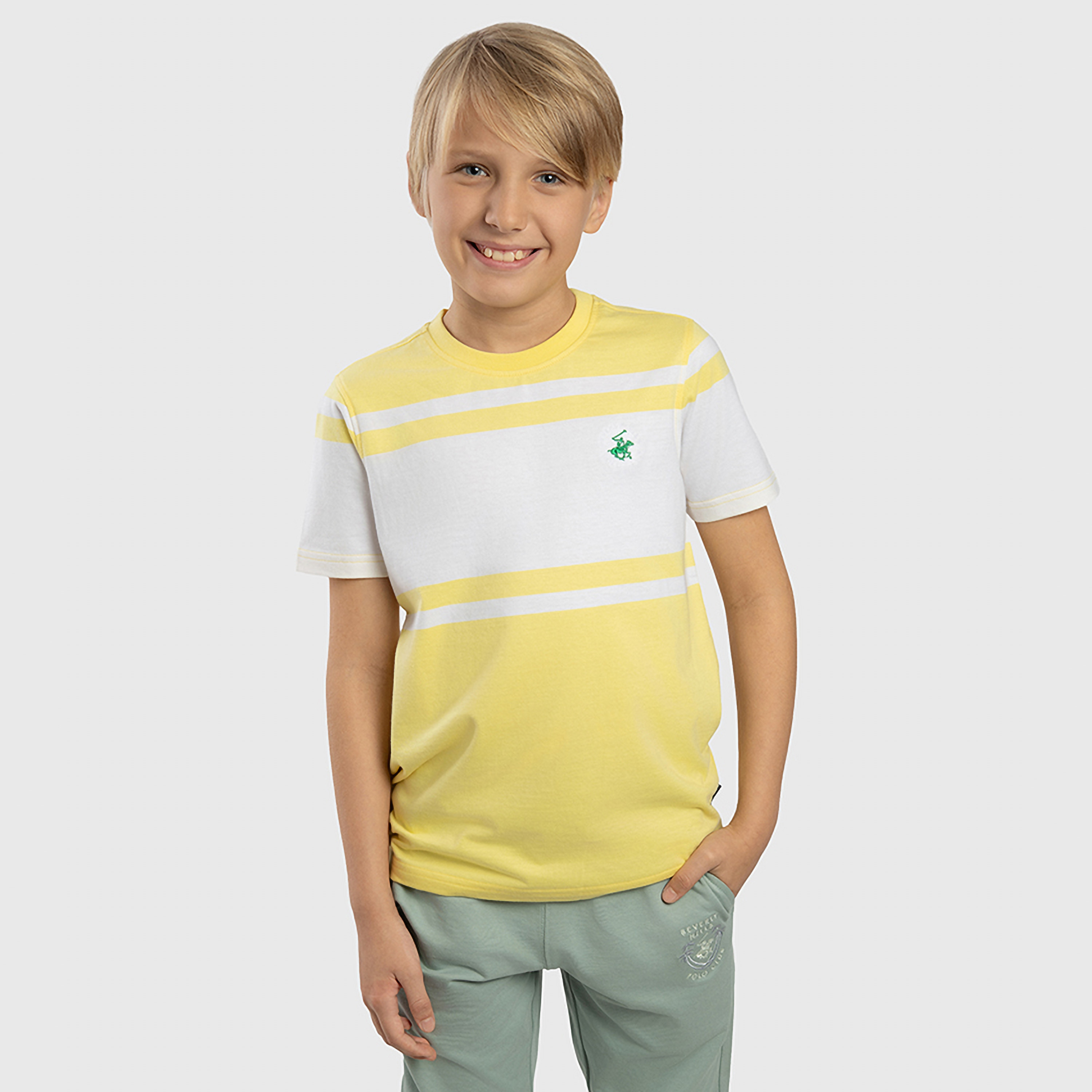 تي شيرت بأكمام قصيرة وملون من بيفرلي هيلز بولو كلوب-boys-clothing-tshirtsandpolos-image-1