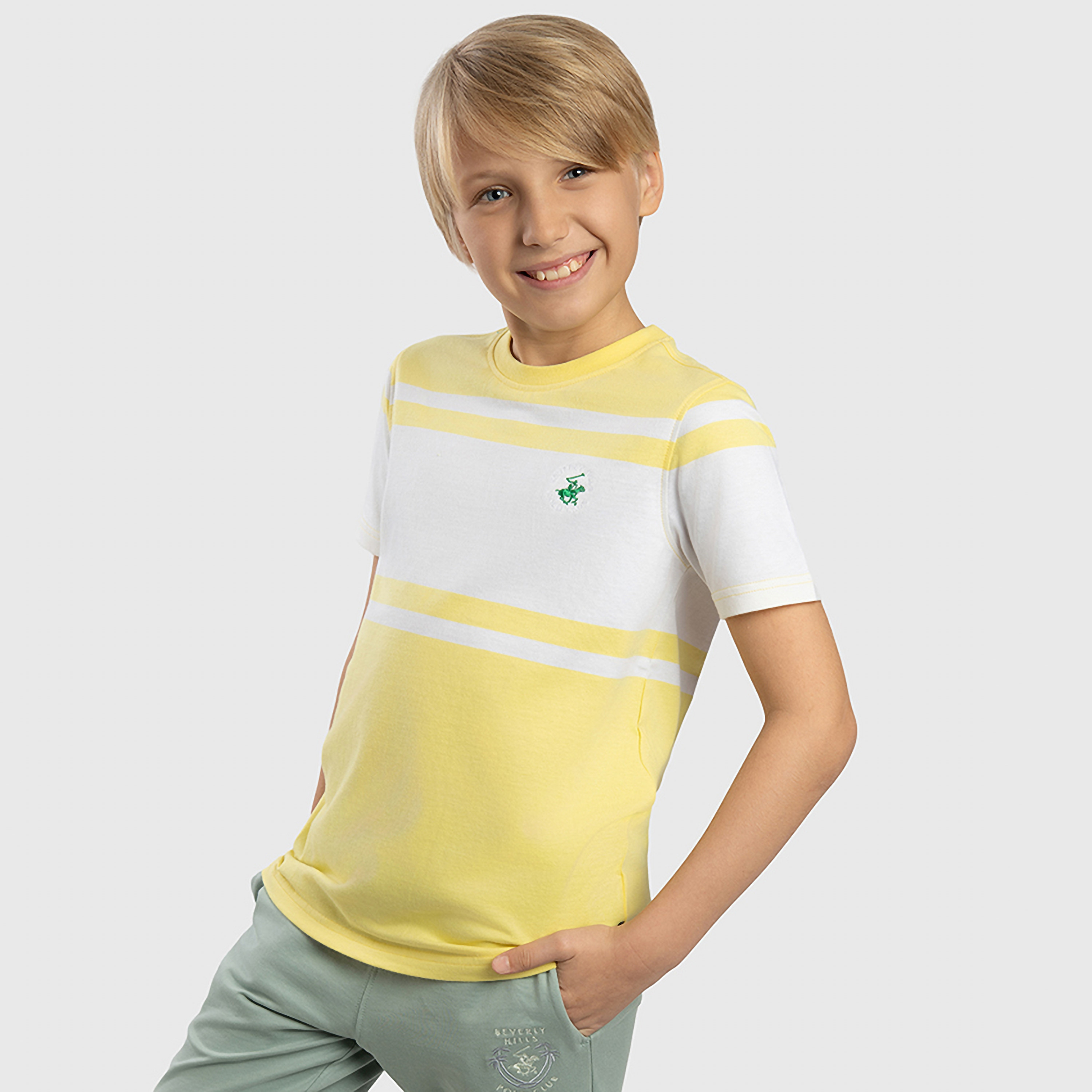 تي شيرت بأكمام قصيرة وملون من بيفرلي هيلز بولو كلوب-boys-clothing-tshirtsandpolos-image-3